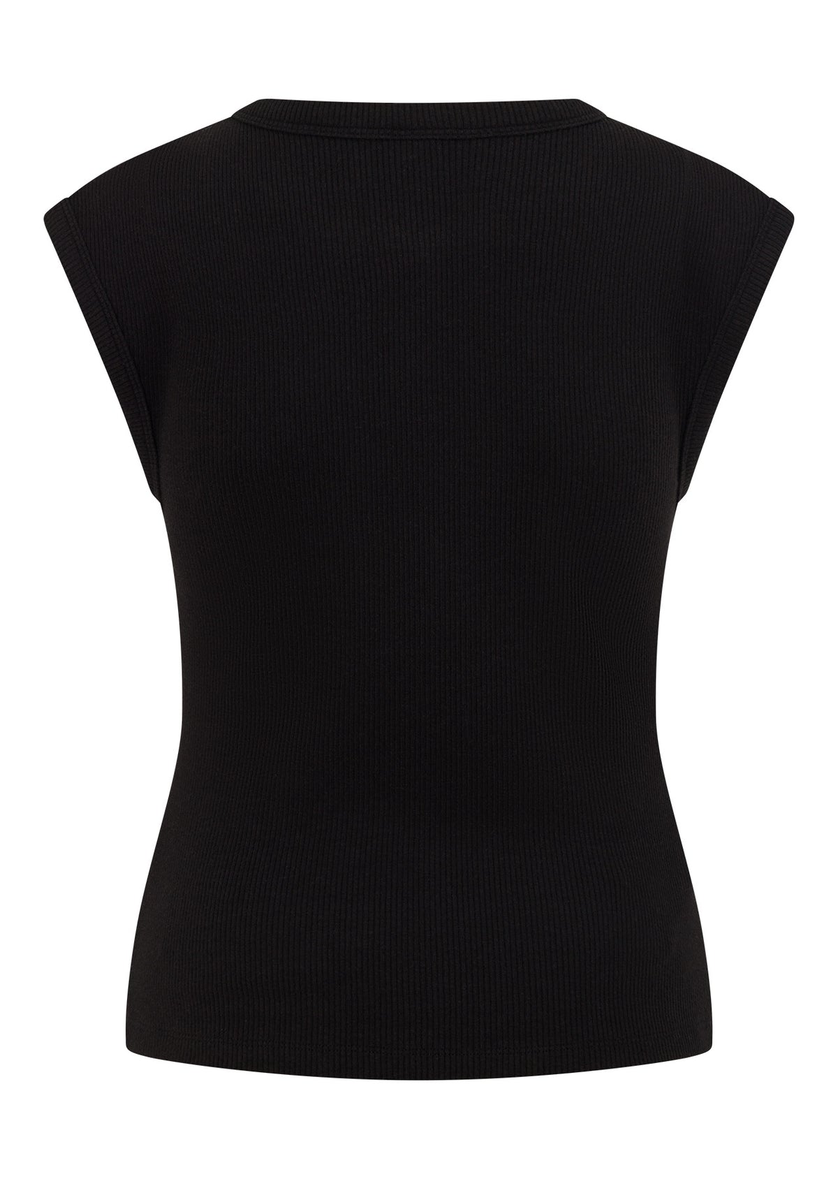 Lorna Jane Paradise Rib Top - Black