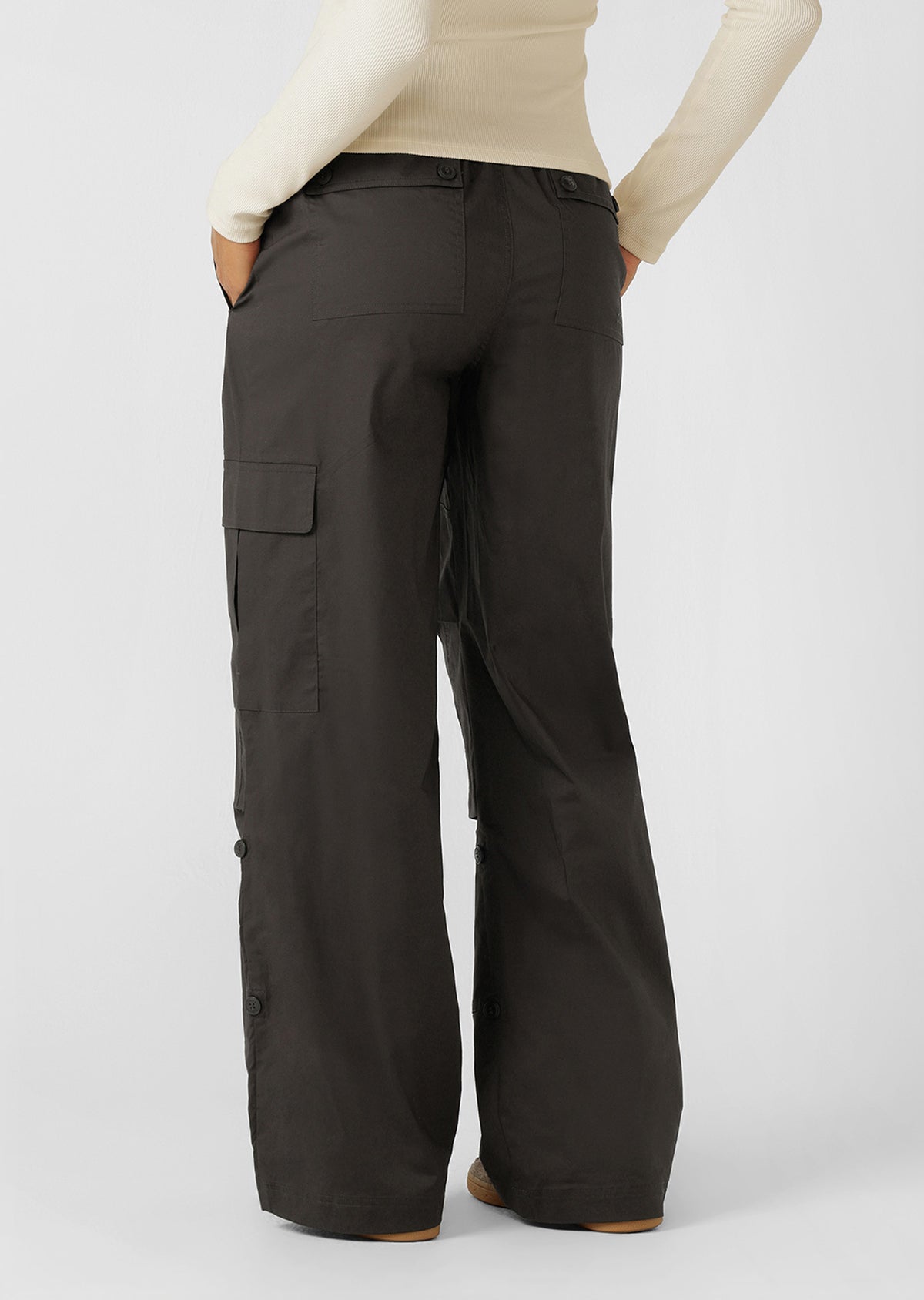 Lorna Jane Flashdance Wide Leg Cargo Pants - Volcano