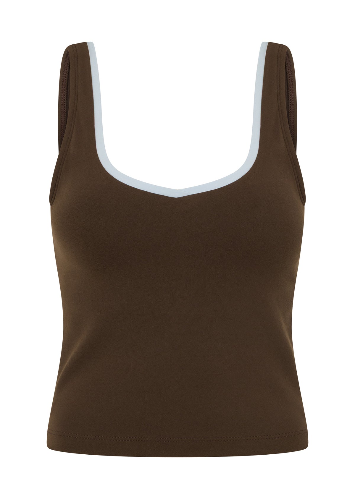 Lorna Jane Sleek Bra Tank Combo - Espresso