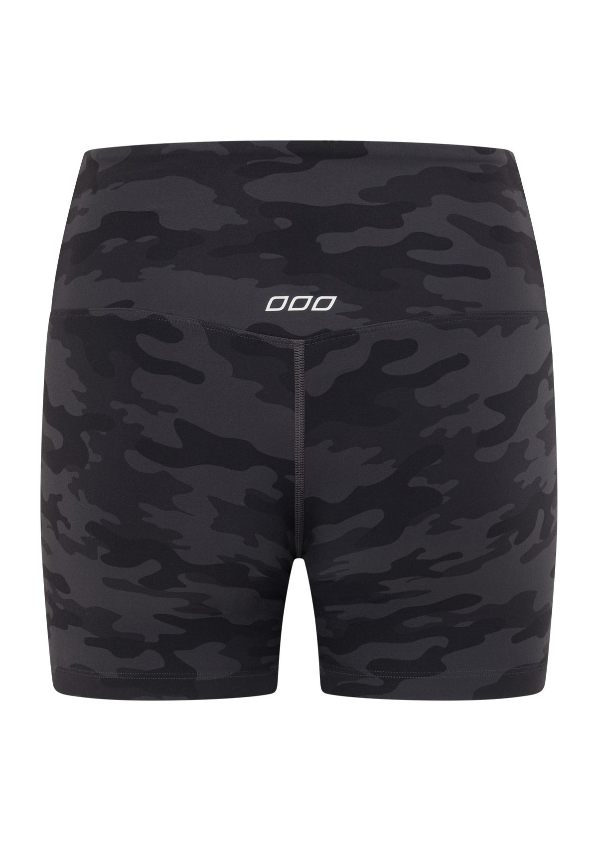 Lorna Jane Cute In Camo 12cm Bike Shorts - Black Camo Print