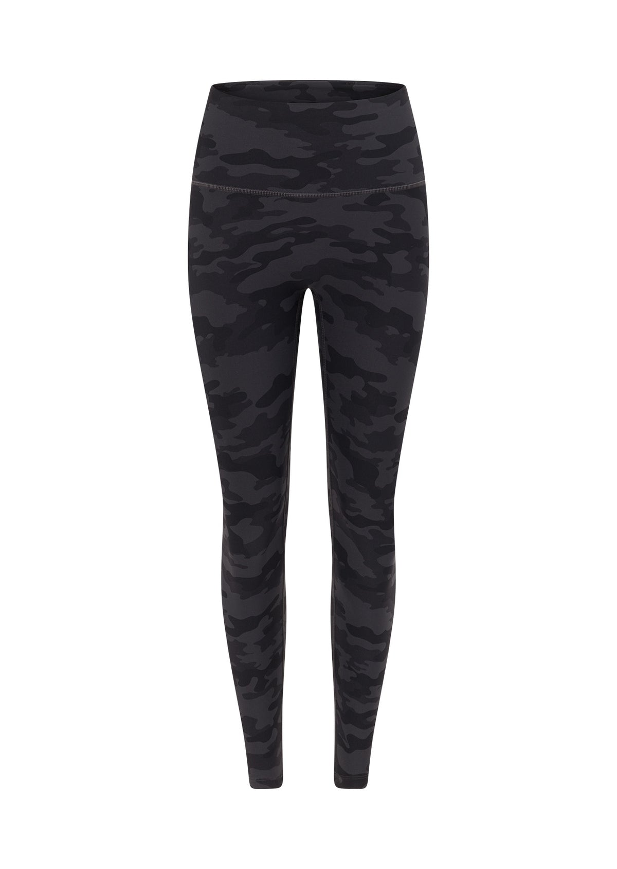 Lorna Jane Camo Ankle Biter Leggings - Black Camo Print