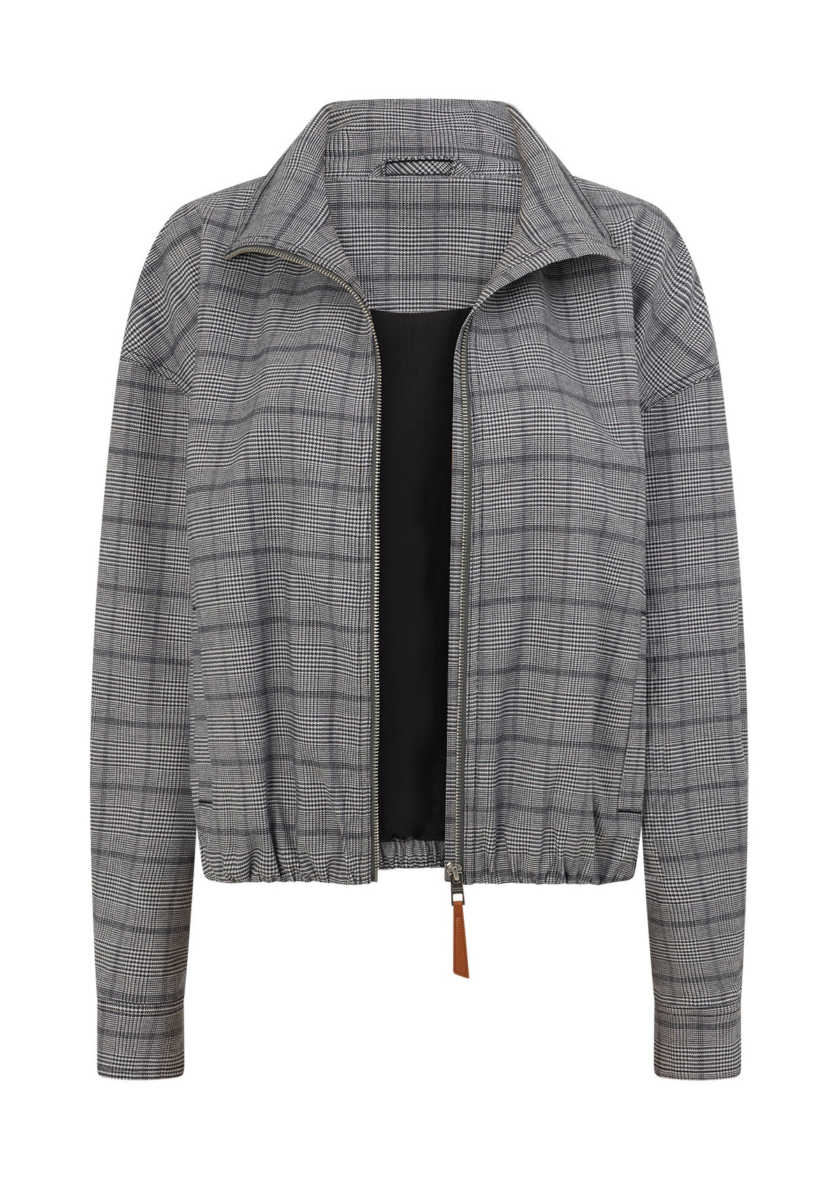 Lorna Jane Studio Jacket - Grey Mini Check