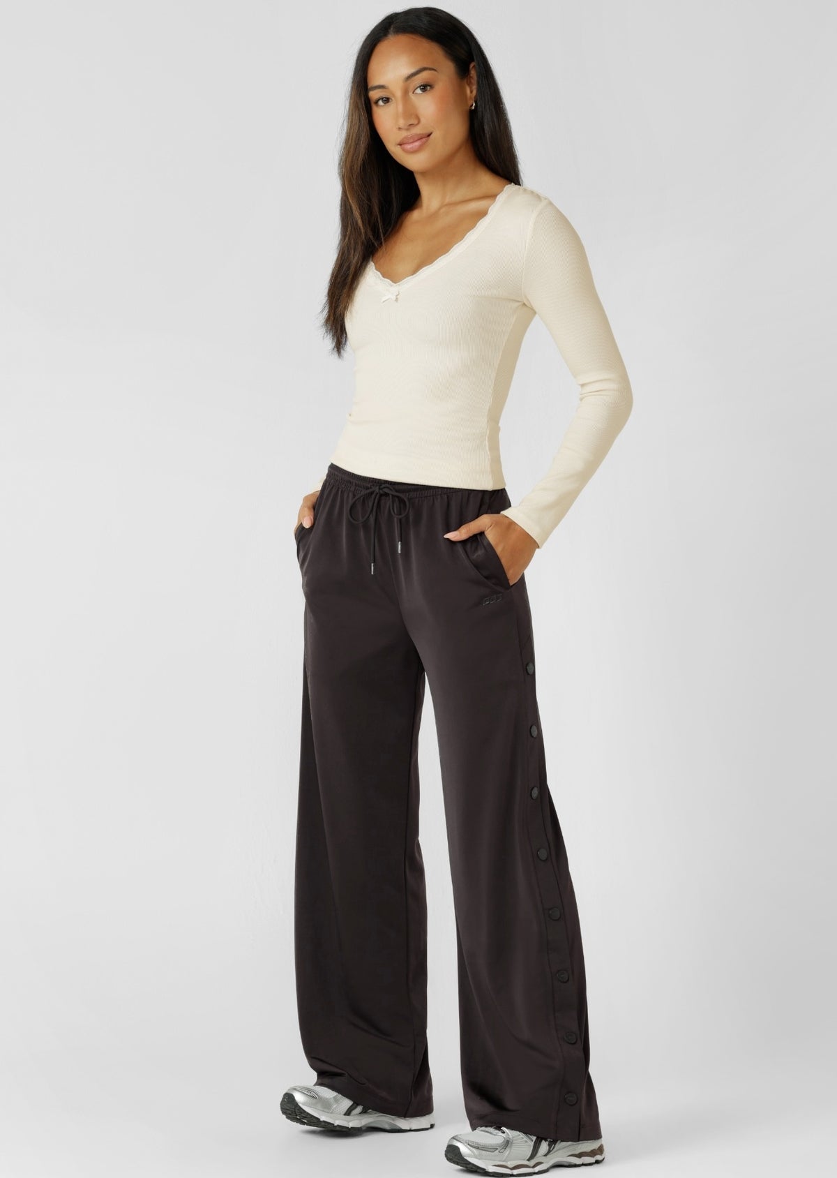Lorna Jane Retro Snap Pants - Volcano