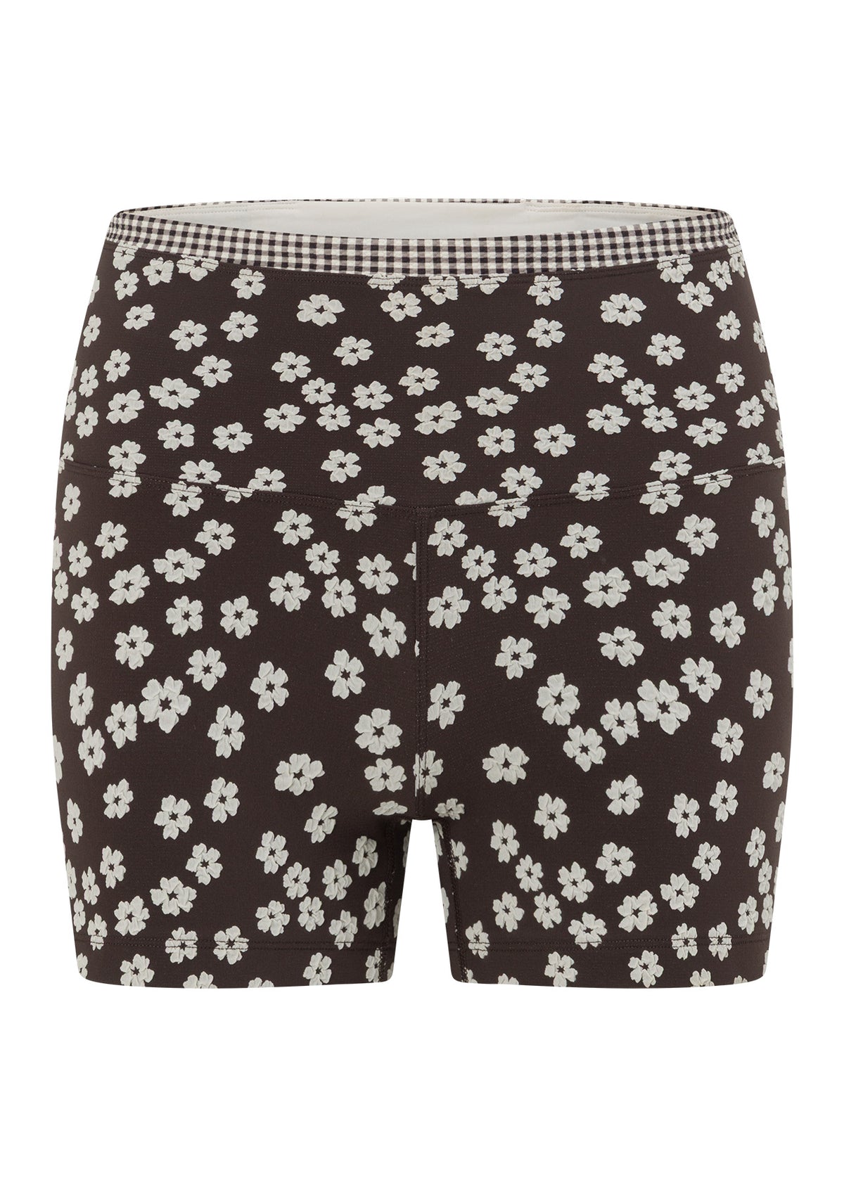 Lorna Jane Wildflower 9cm Bike Shorts - Volcano
