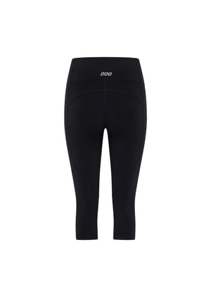 Lorna Jane Amy Phone Pocket 7/8 Tech Leggings - Recycled Black