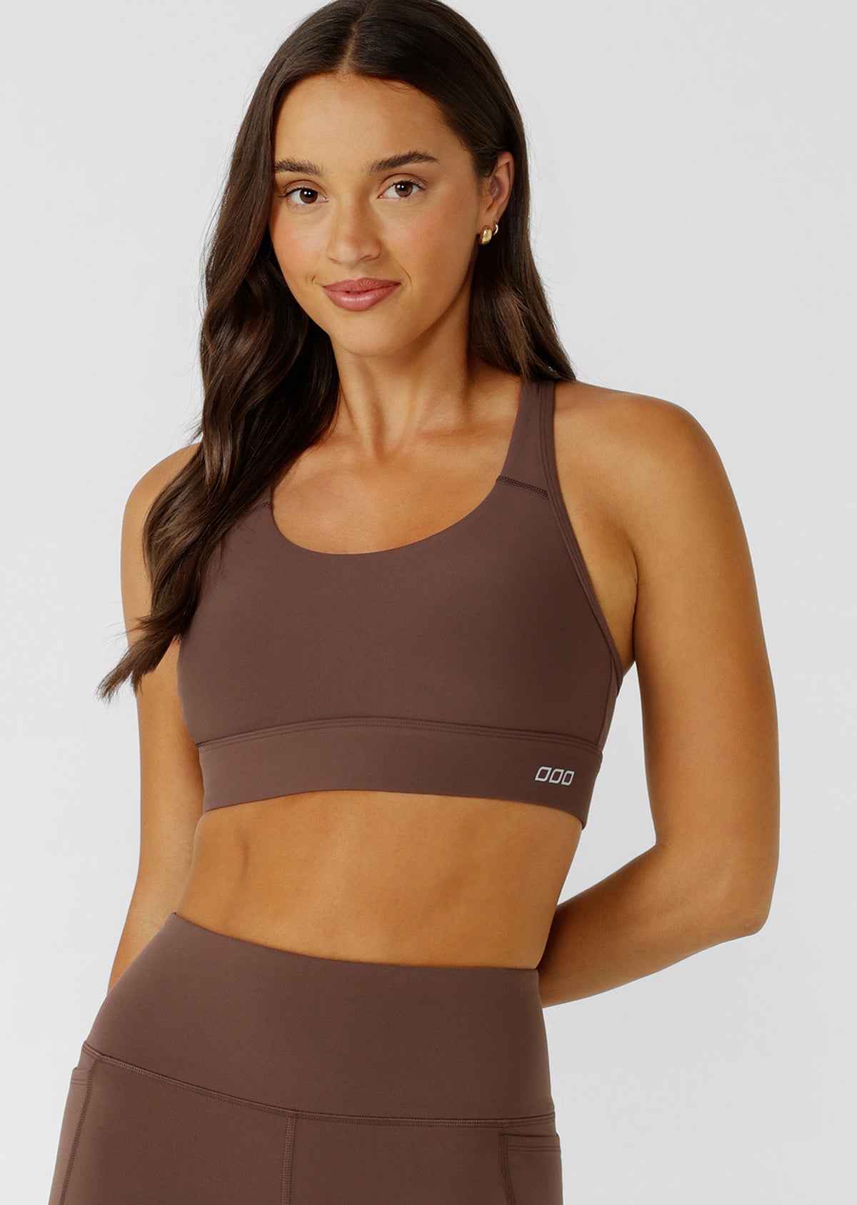 Lorna Jane Amy Maximum Support Sports Bra - Cinnamon