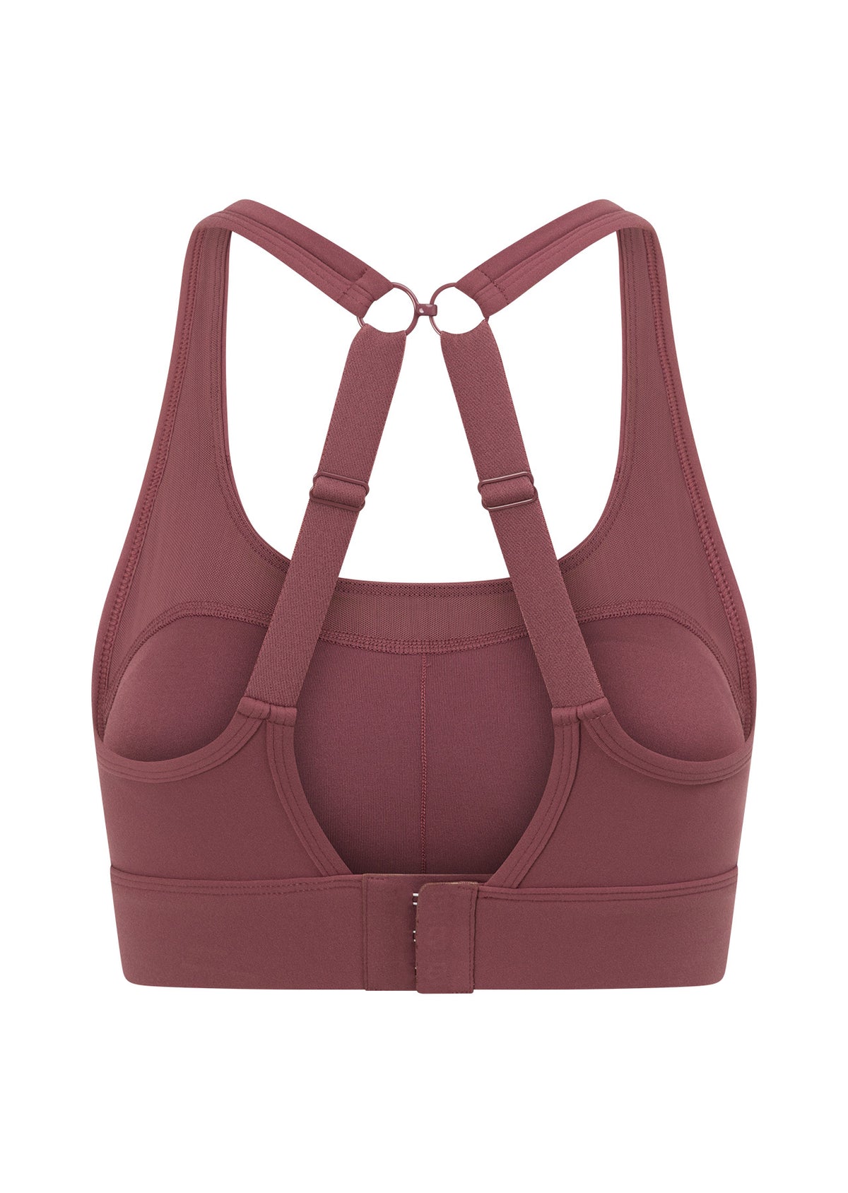 Lorna Jane Amy Maximum Support Sports Bra - Dark Rose Blush