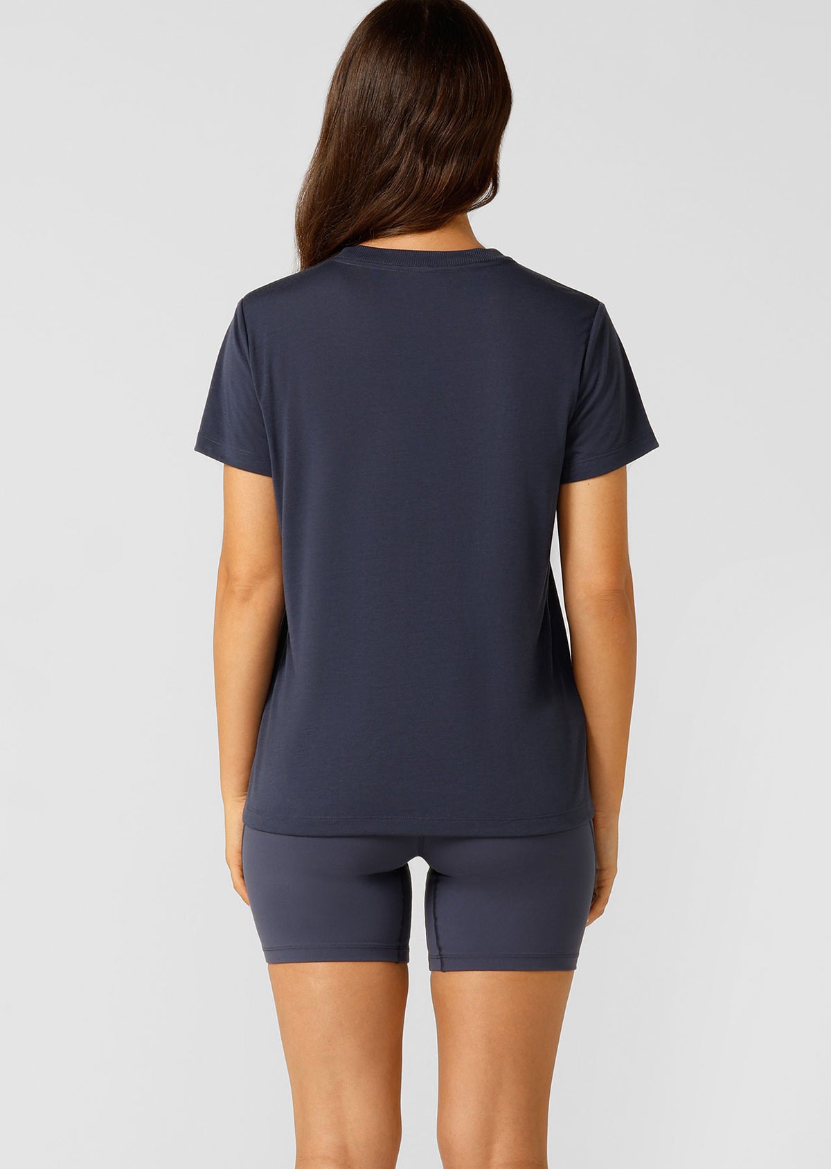 Lorna Jane Lotus T-Shirt - Ash Blue
