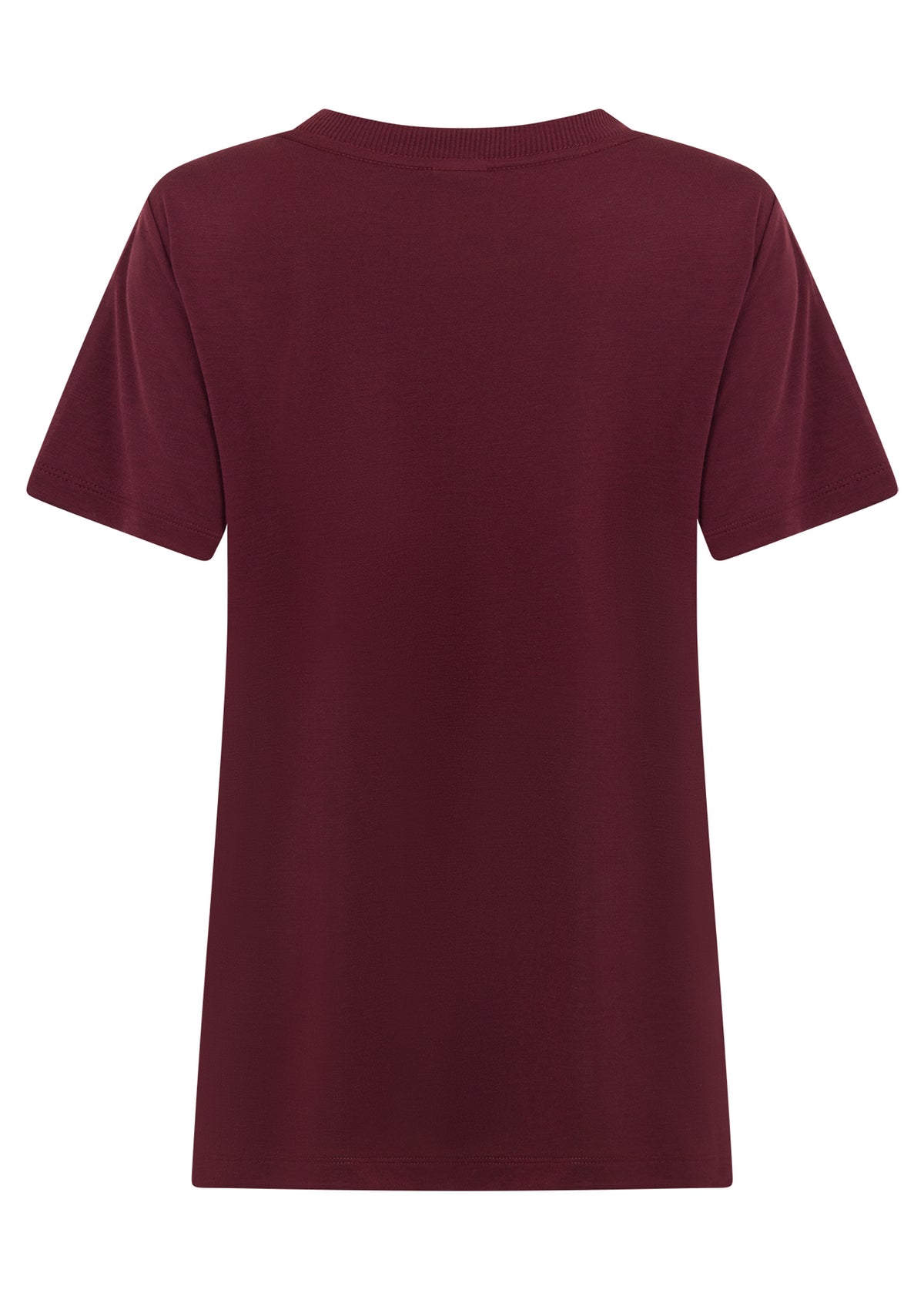 Lorna Jane Lotus T-Shirt - Cranberry