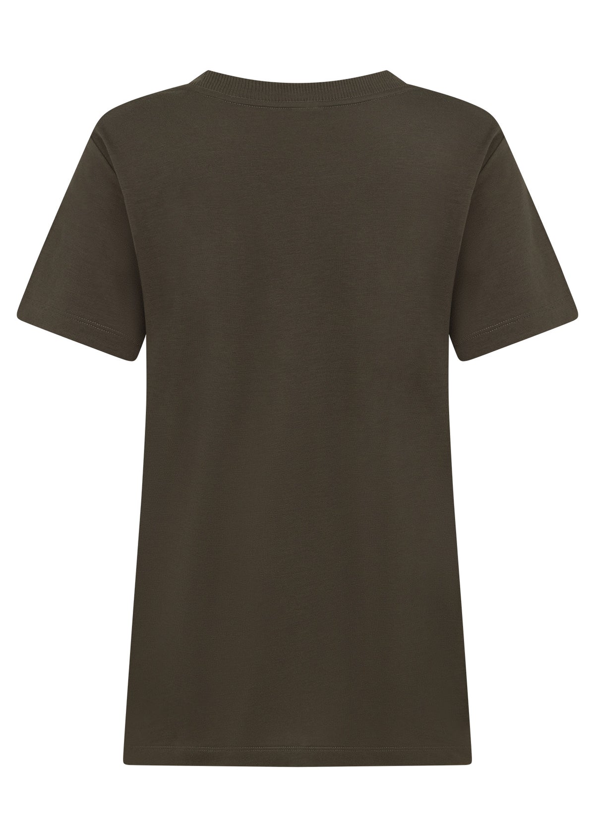 Lorna Jane Lotus T-Shirt - Dark Khaki Haze