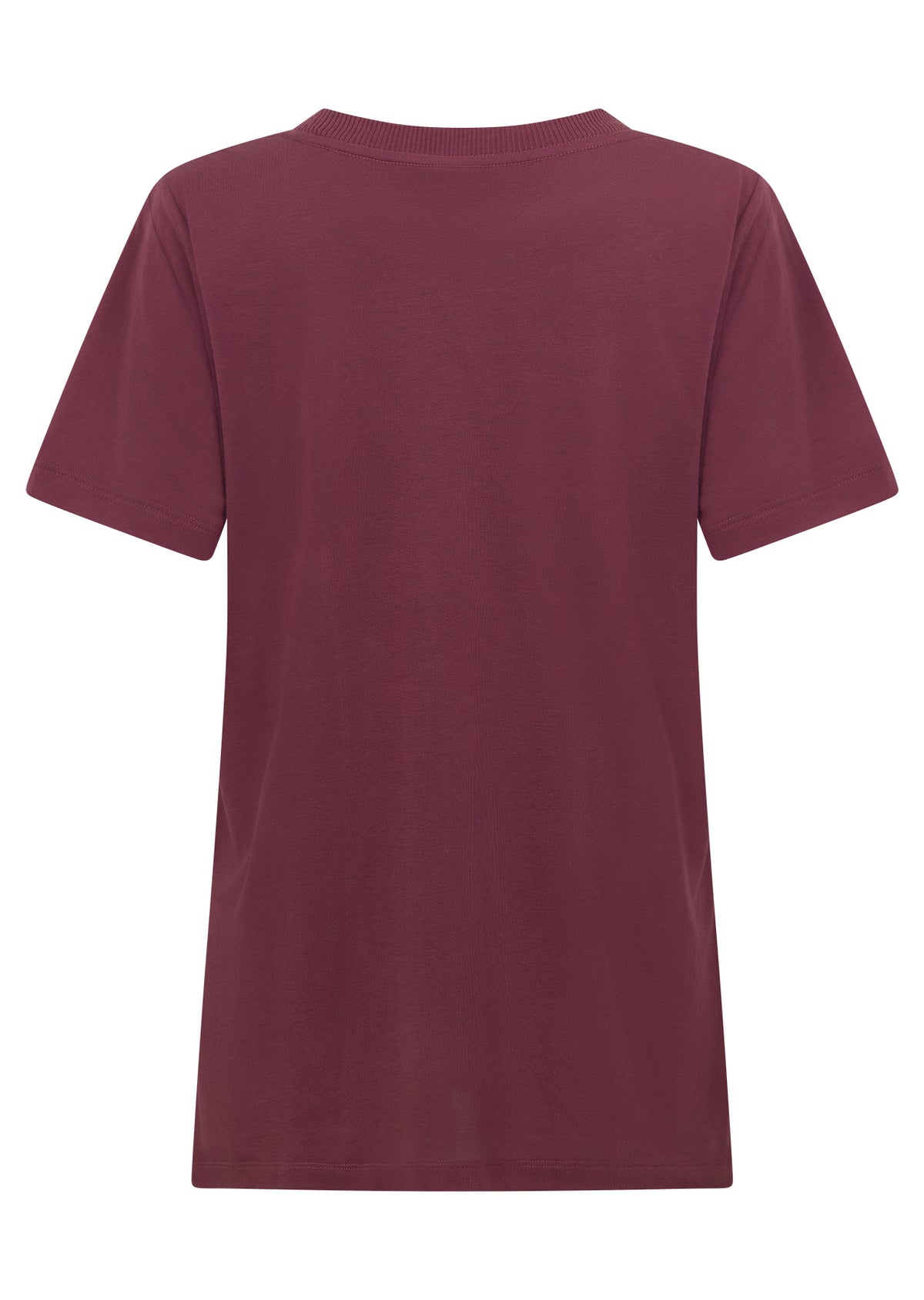 Lorna Jane Lotus T-Shirt - Dark Rose Blush