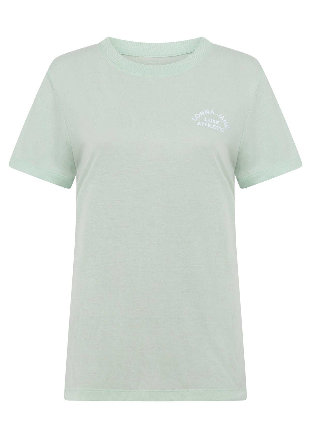 Lorna Jane Lotus T-Shirt - Dusty Aqua