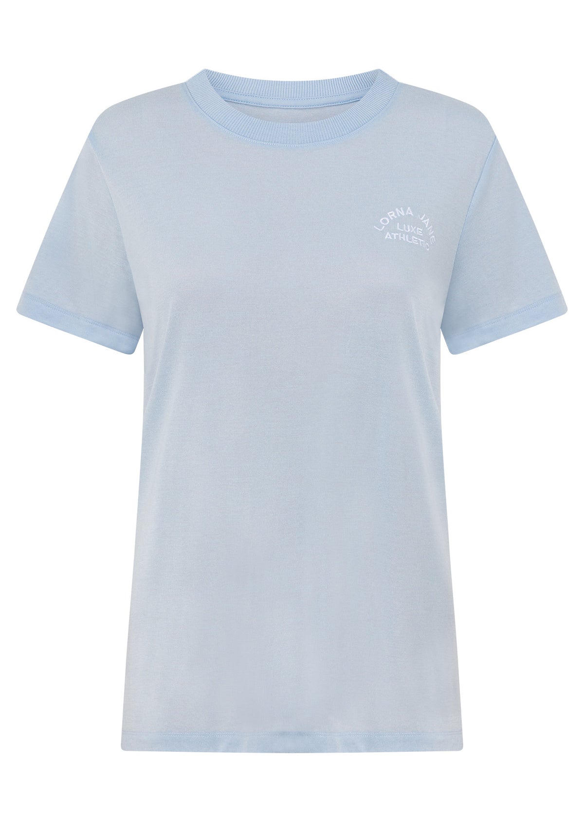 Lorna Jane Lotus T-Shirt - Heather Blue