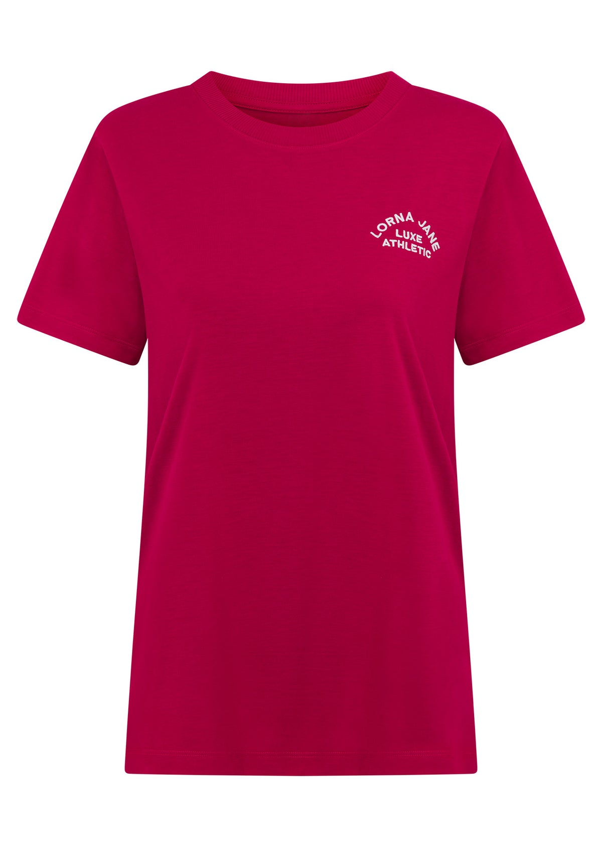 Lorna Jane Lotus T-Shirt - Raspberry