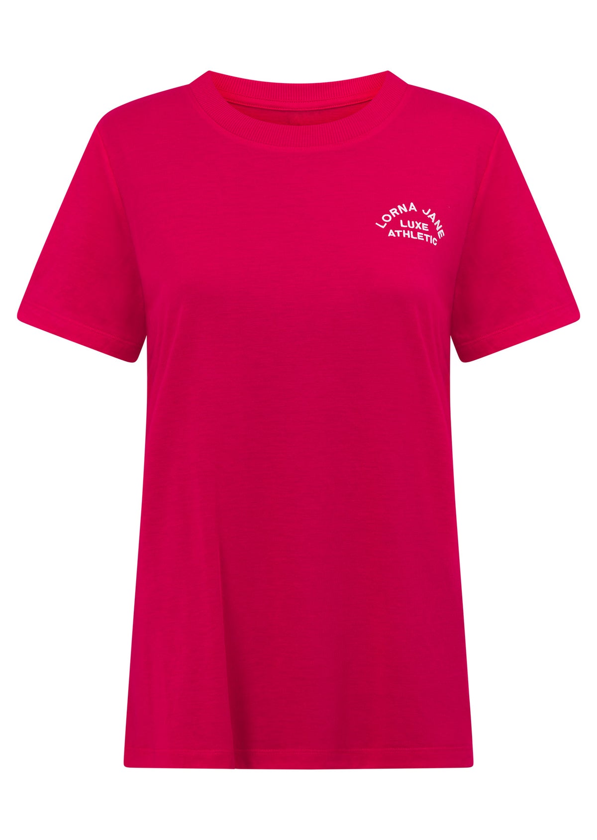 Lorna Jane Lotus T-Shirt - Vivid Pink