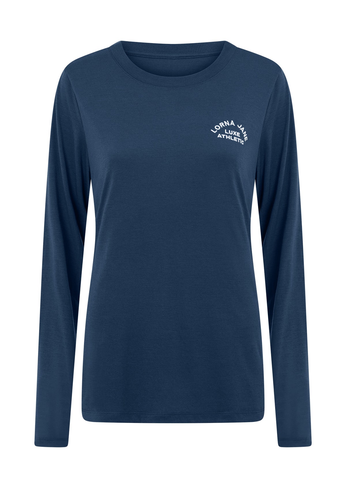 Lorna Jane Lotus Long Sleeve Top - Academy Blue