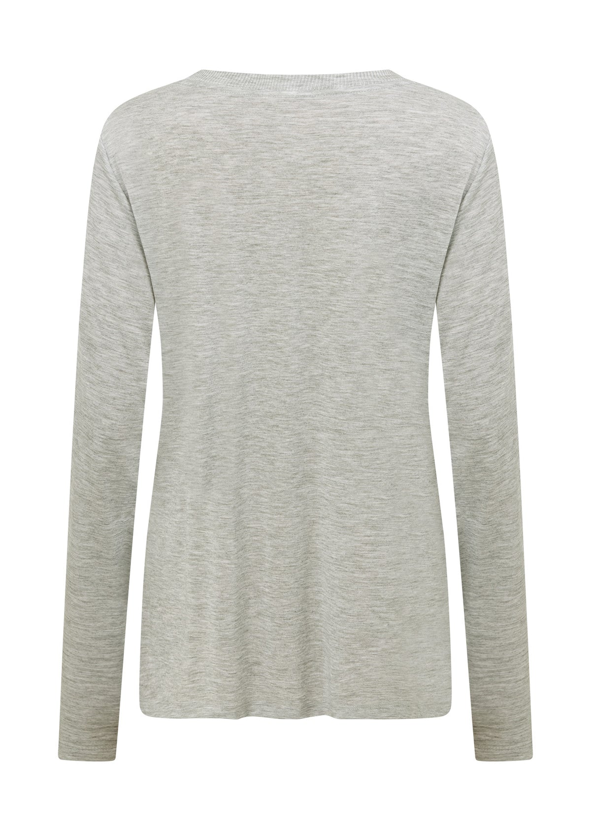 Lorna Jane Lotus Long Sleeve Top - Grey Marl