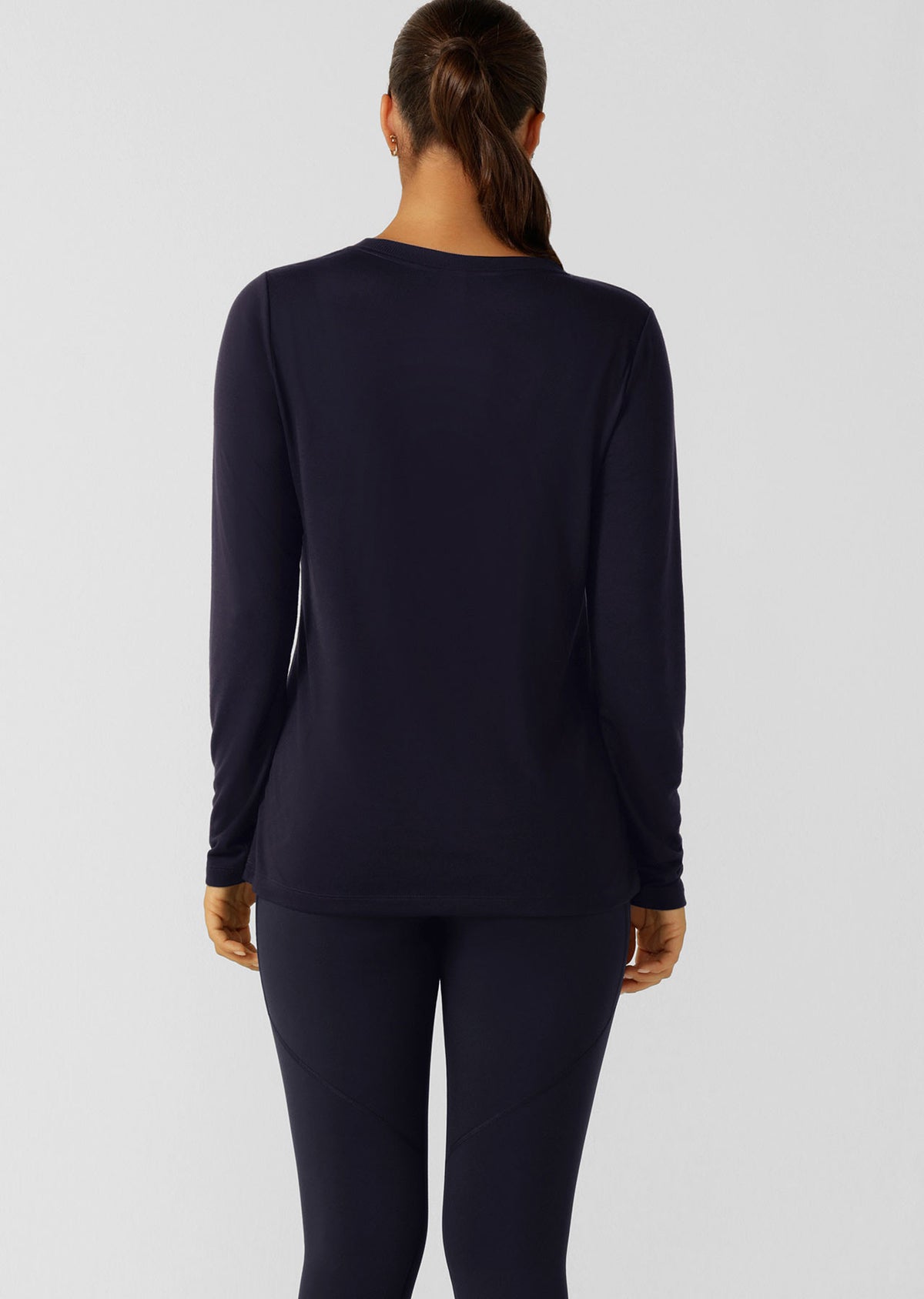 Lorna Jane Lotus Long Sleeve Top - Midnight Blue