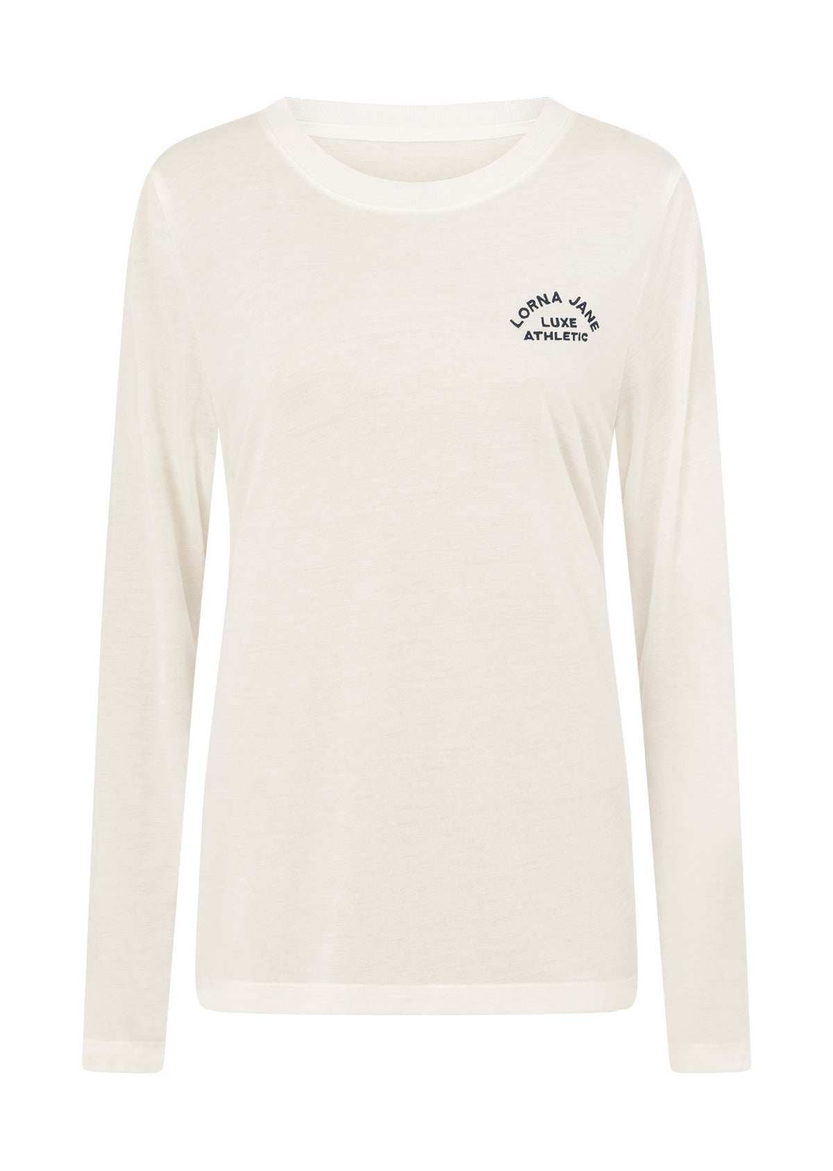 Lorna Jane Lotus Long Sleeve Top - Porcelain