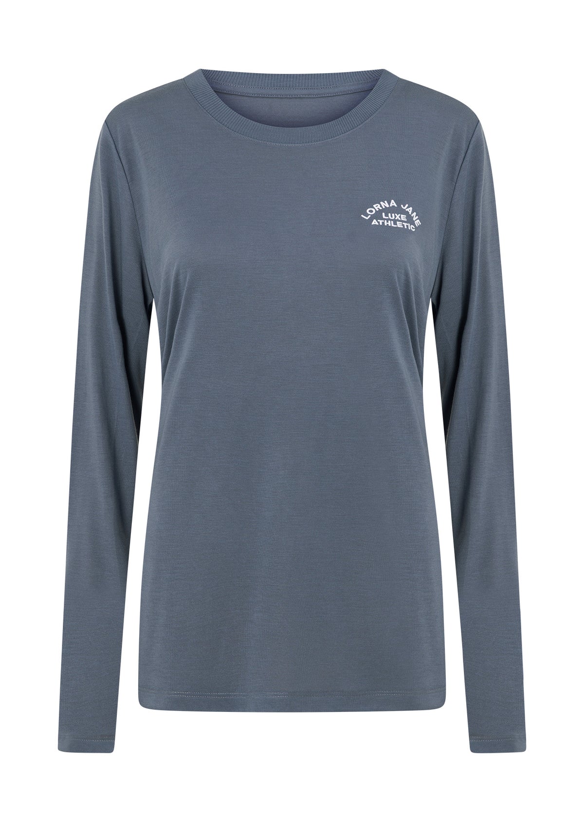 Lorna Jane Lotus Long Sleeve Top - Powder Grey