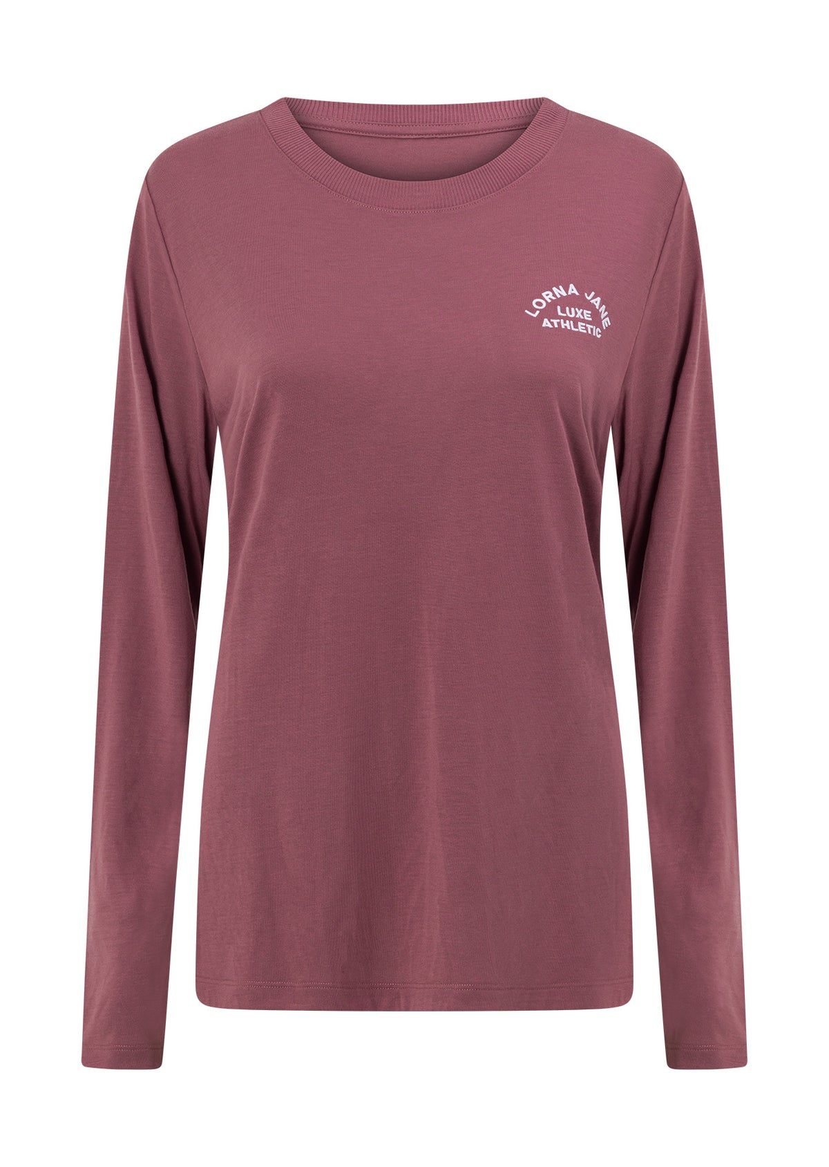 Lorna Jane Lotus Long Sleeve Top - Renaissance Rose