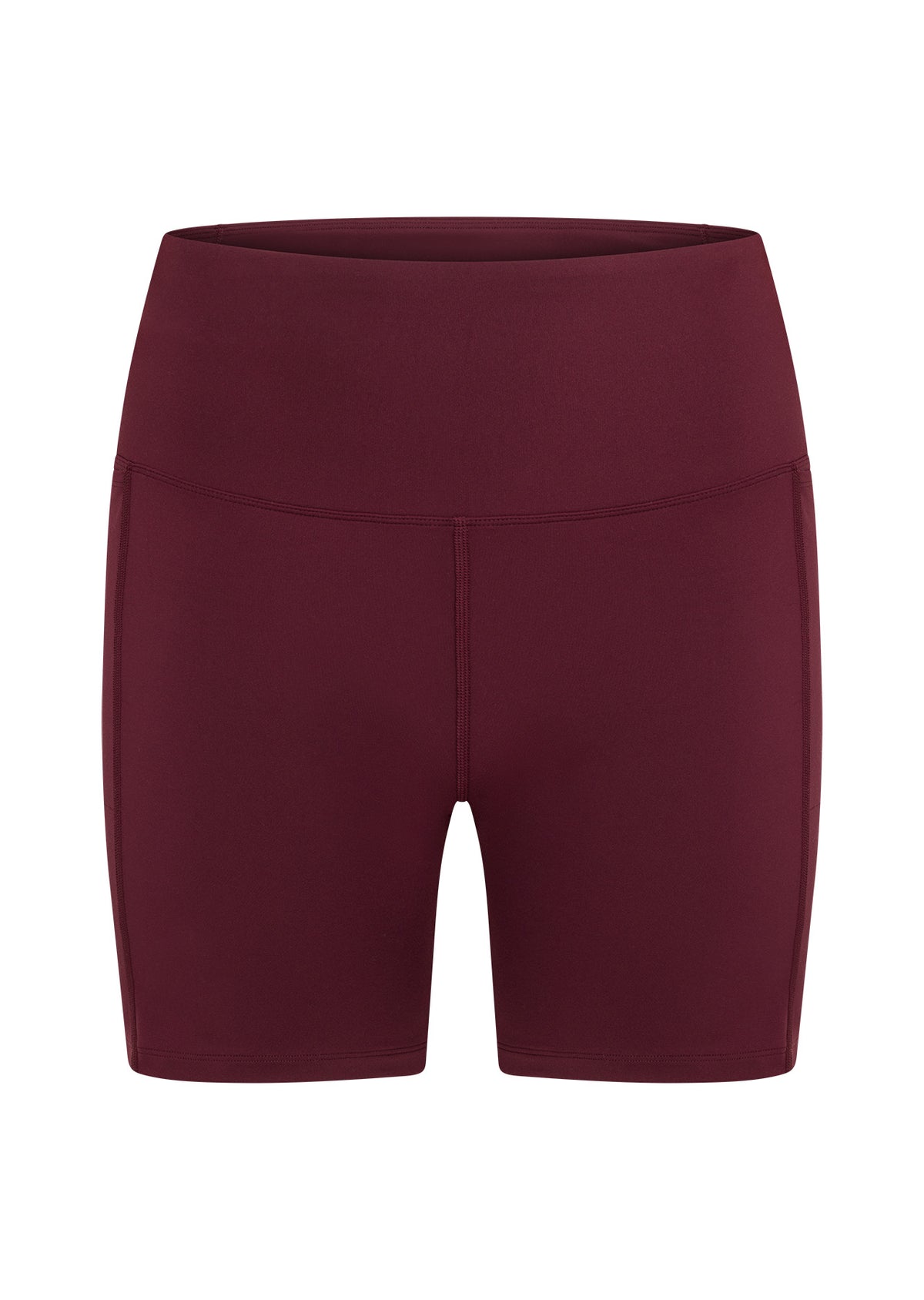 Lorna Jane Amy Phone Pocket Tech Bike Shorts - Maroon
