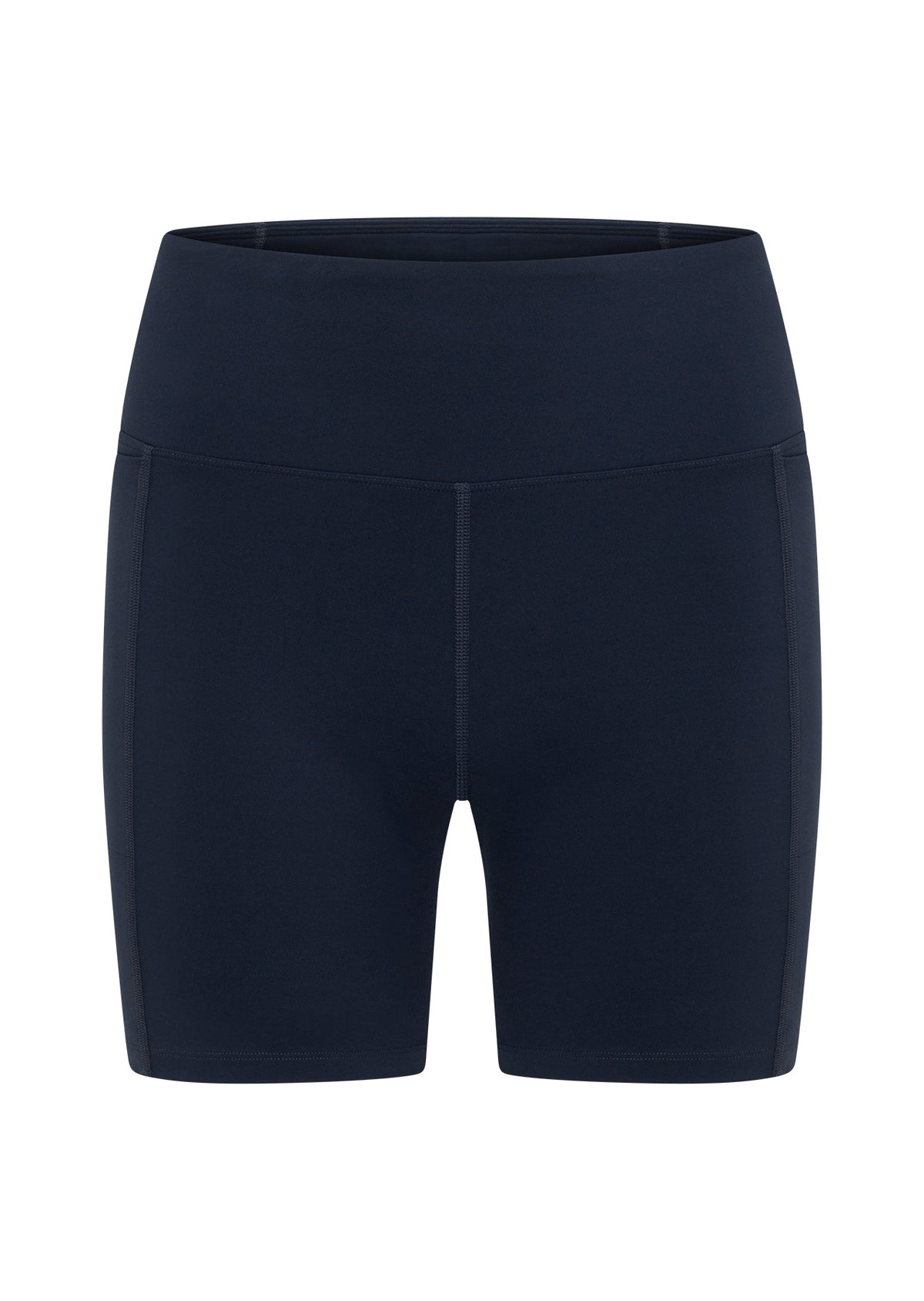 Lorna Jane Amy Phone Pocket Tech Bike Shorts - Platinum Navy