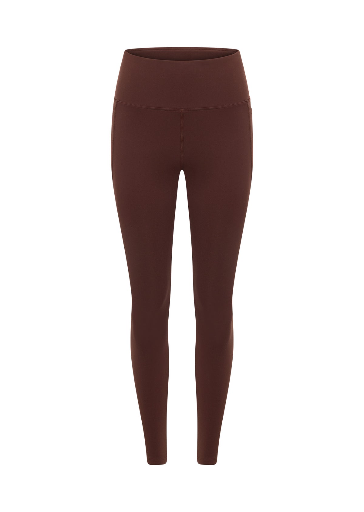 Lorna Jane Amy Phone Pocket Tech Ankle Biter Leggings - Truffle