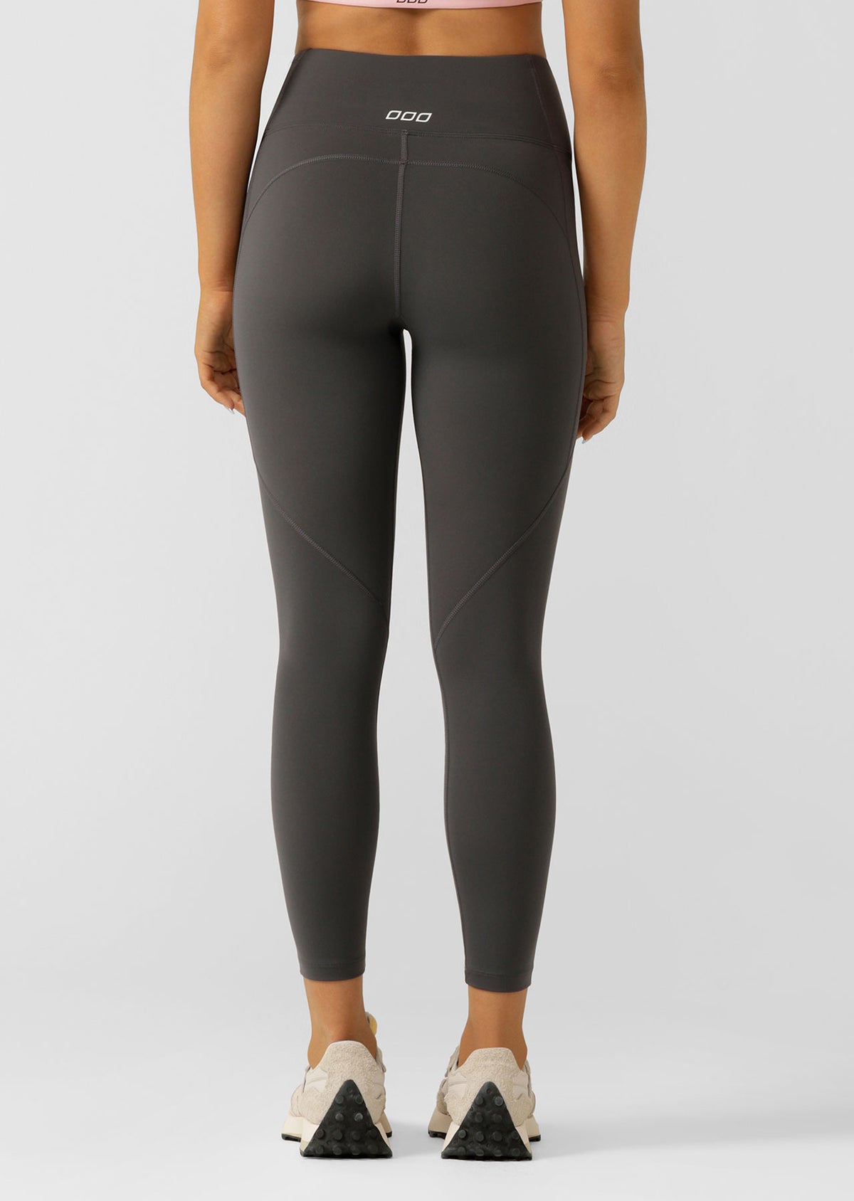 Lorna Jane Amy Phone Pocket Tech Ankle Biter Leggings - Titanium