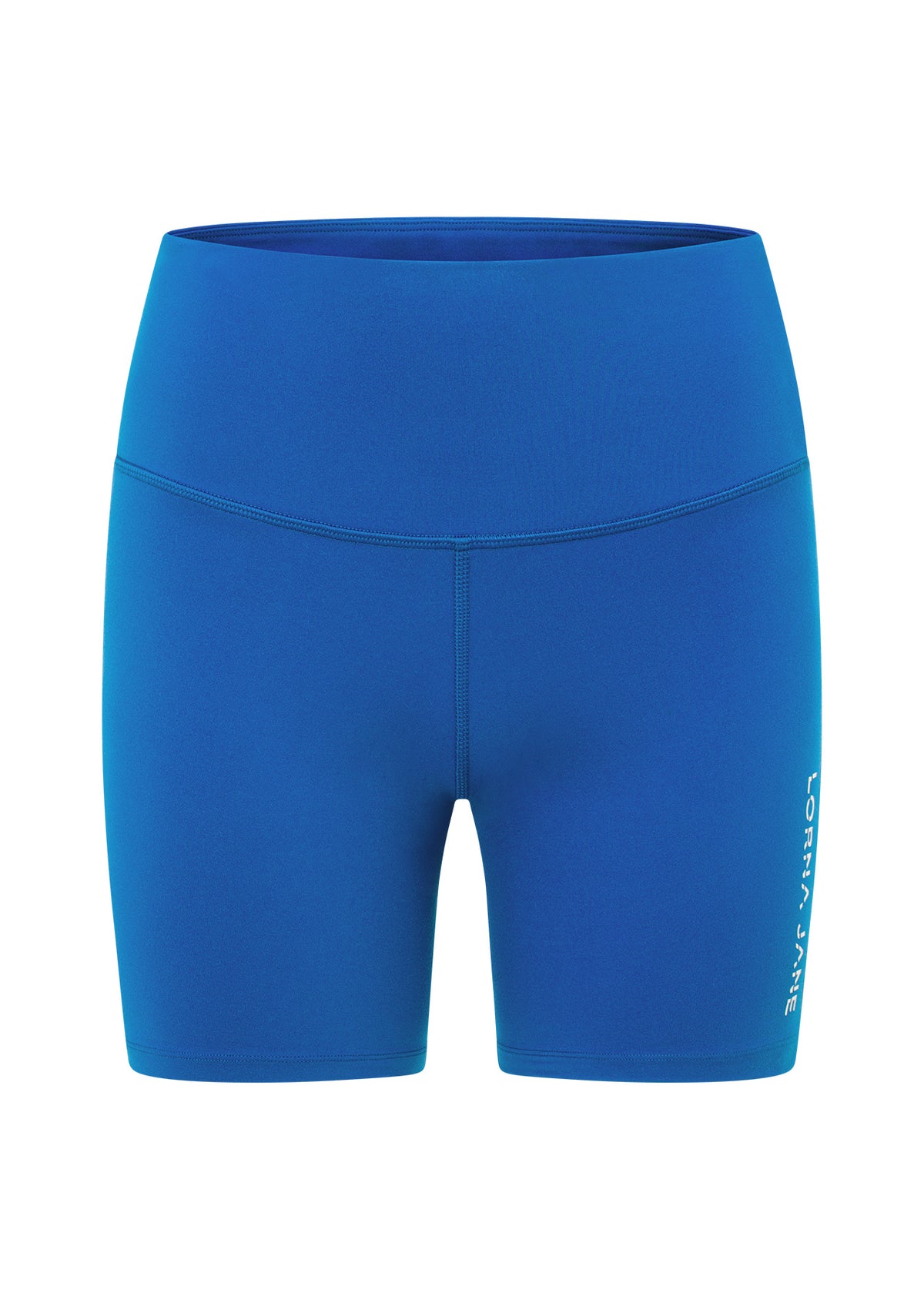 Lorna Jane Lotus No Chafe 16cm Bike Shorts - Cobalt Blue