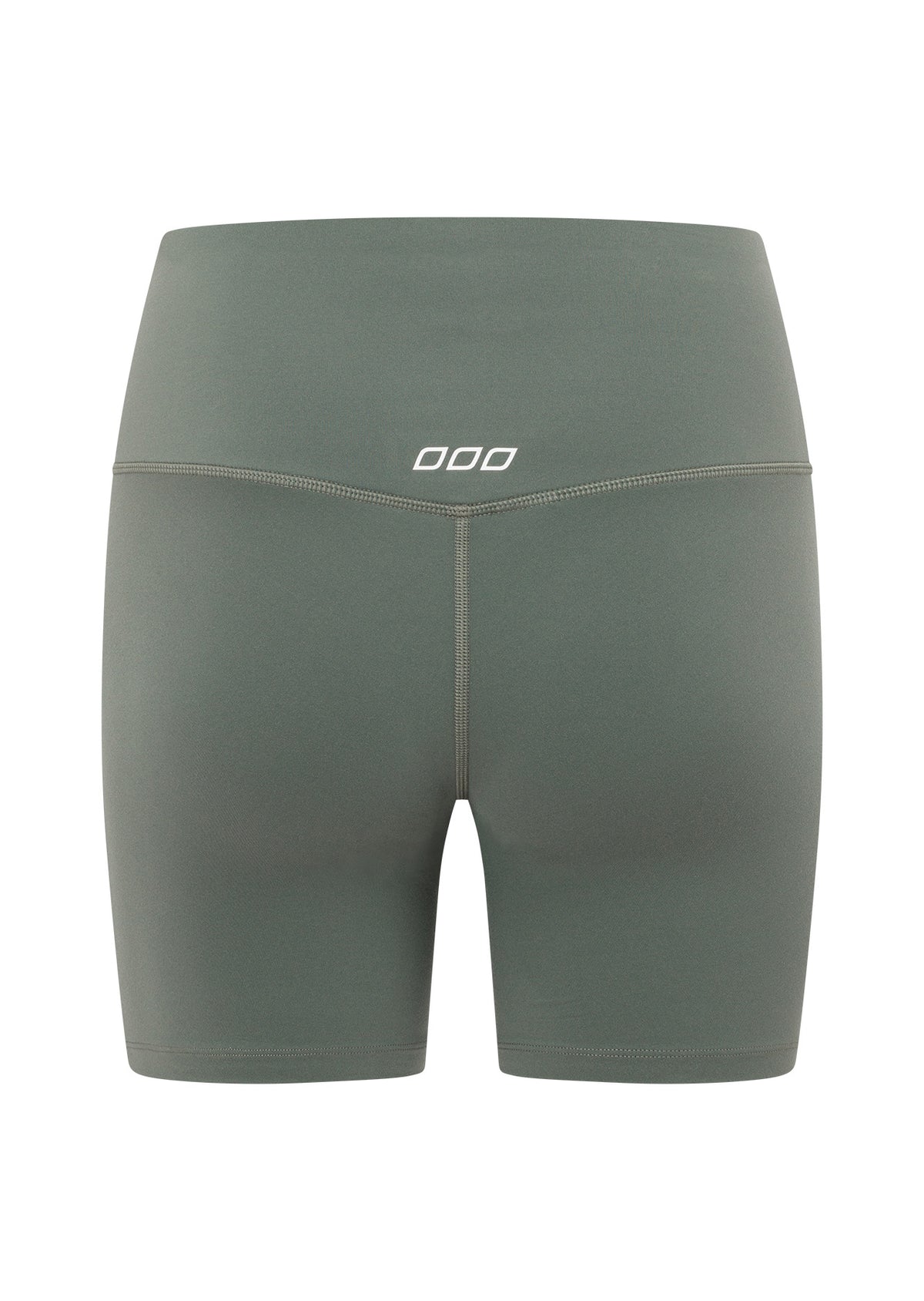 Lorna Jane Lotus No Chafe 16cm Bike Shorts - Dark Matcha