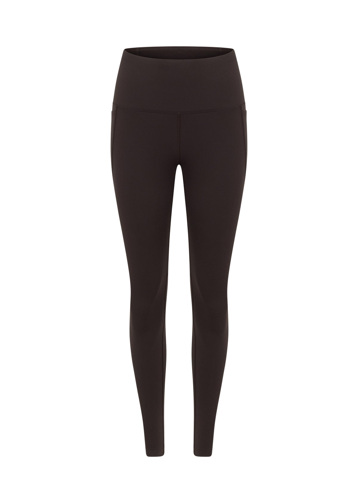 Lorna Jane Amy Thermal Phone Pocket Full Length Leggings - Volcano
