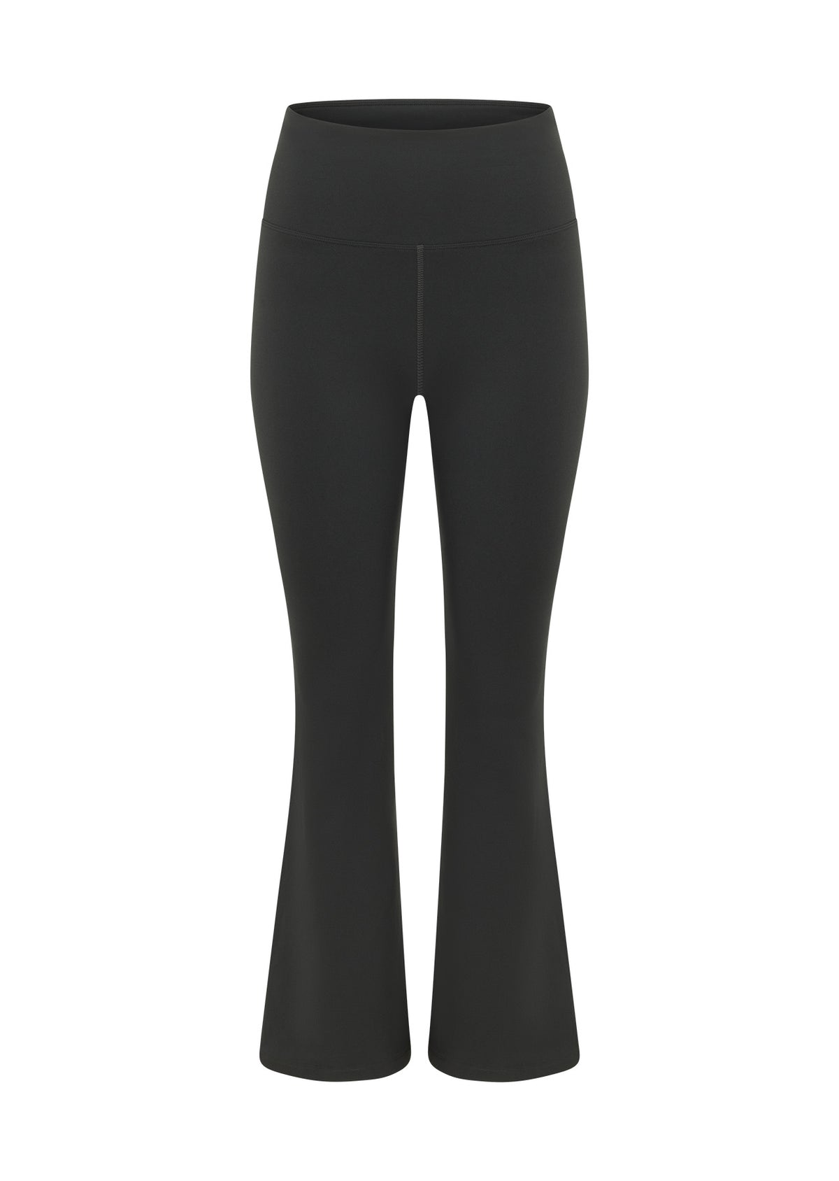 Lorna Jane Lotus Flared Leggings - Dark Titanium