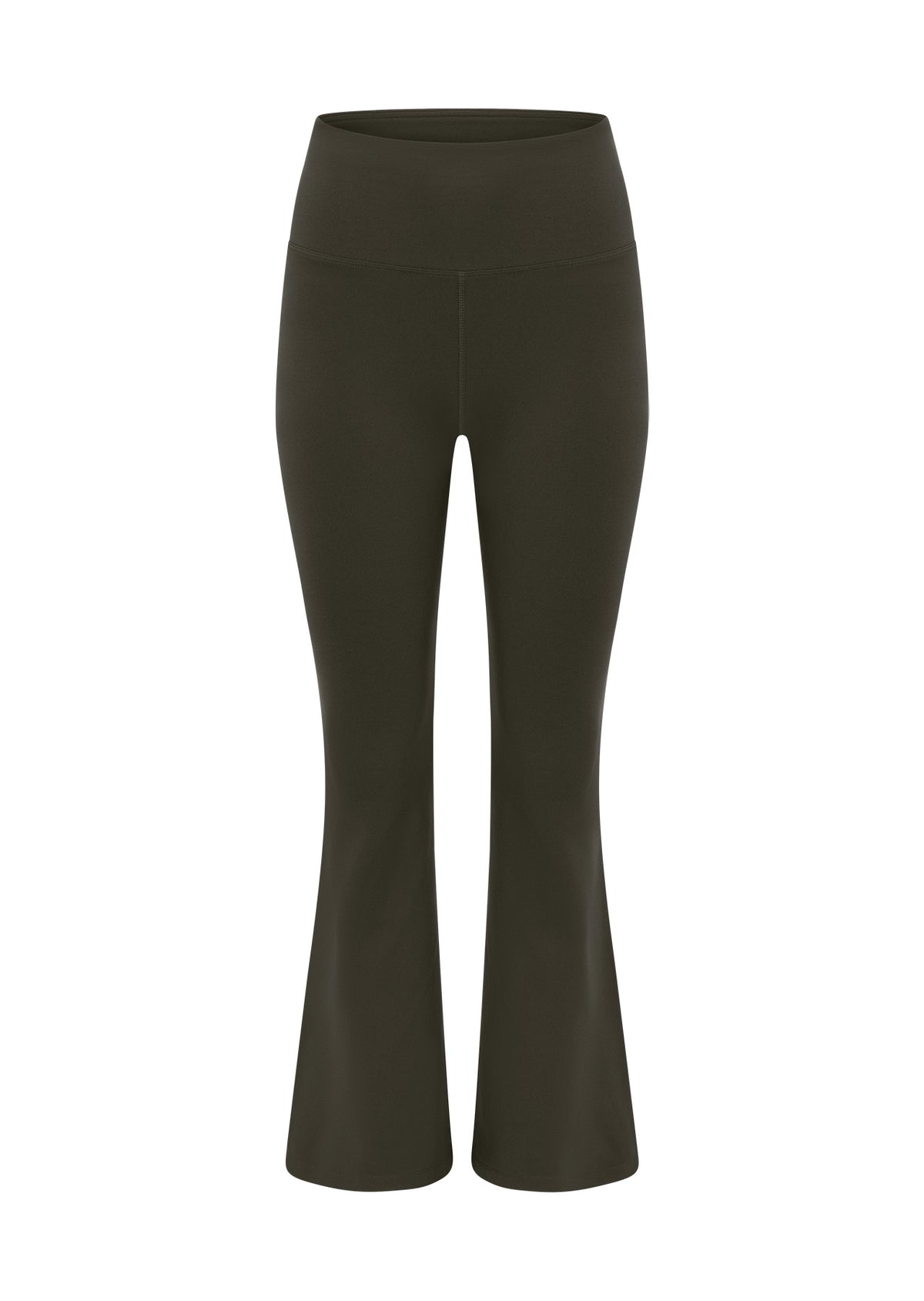 Lorna Jane Lotus Flared Leggings - Luxury Green