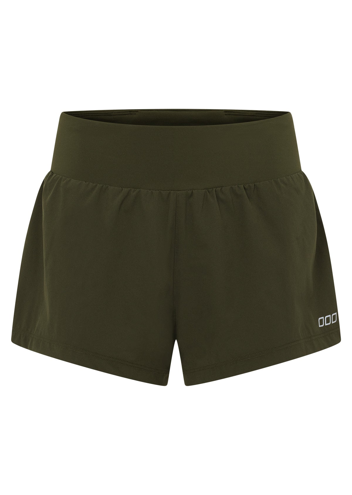 Lorna Jane Amy Stretch & Stride Pocket Run Shorts - Luxury Green
