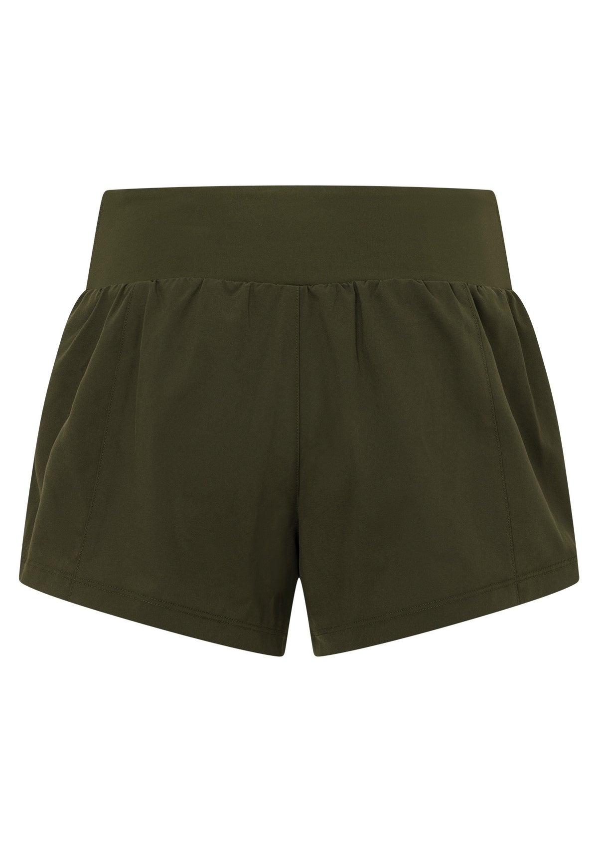 Lorna Jane Amy Stretch & Stride Pocket Run Shorts - Luxury Green