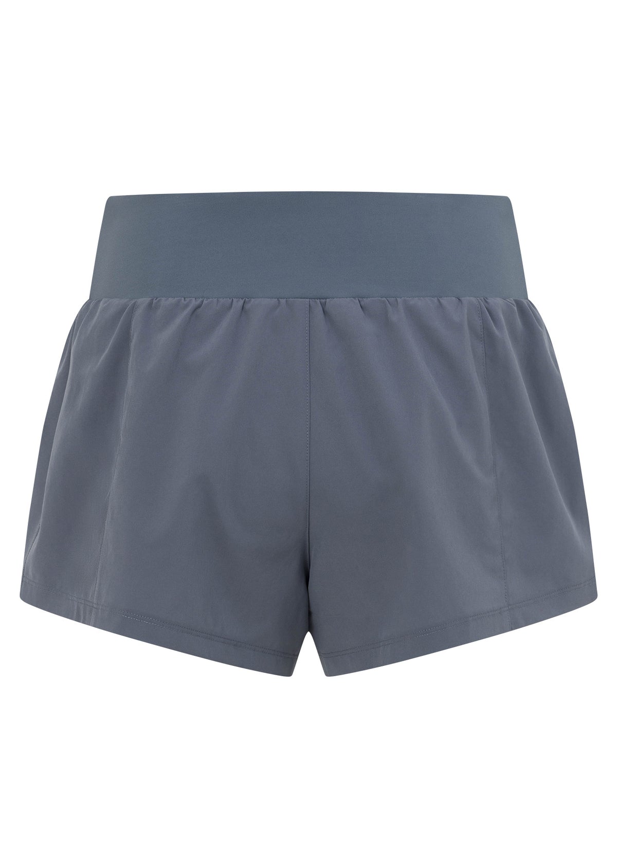 Lorna Jane Amy Stretch & Stride Pocket Run Shorts - Powder Grey