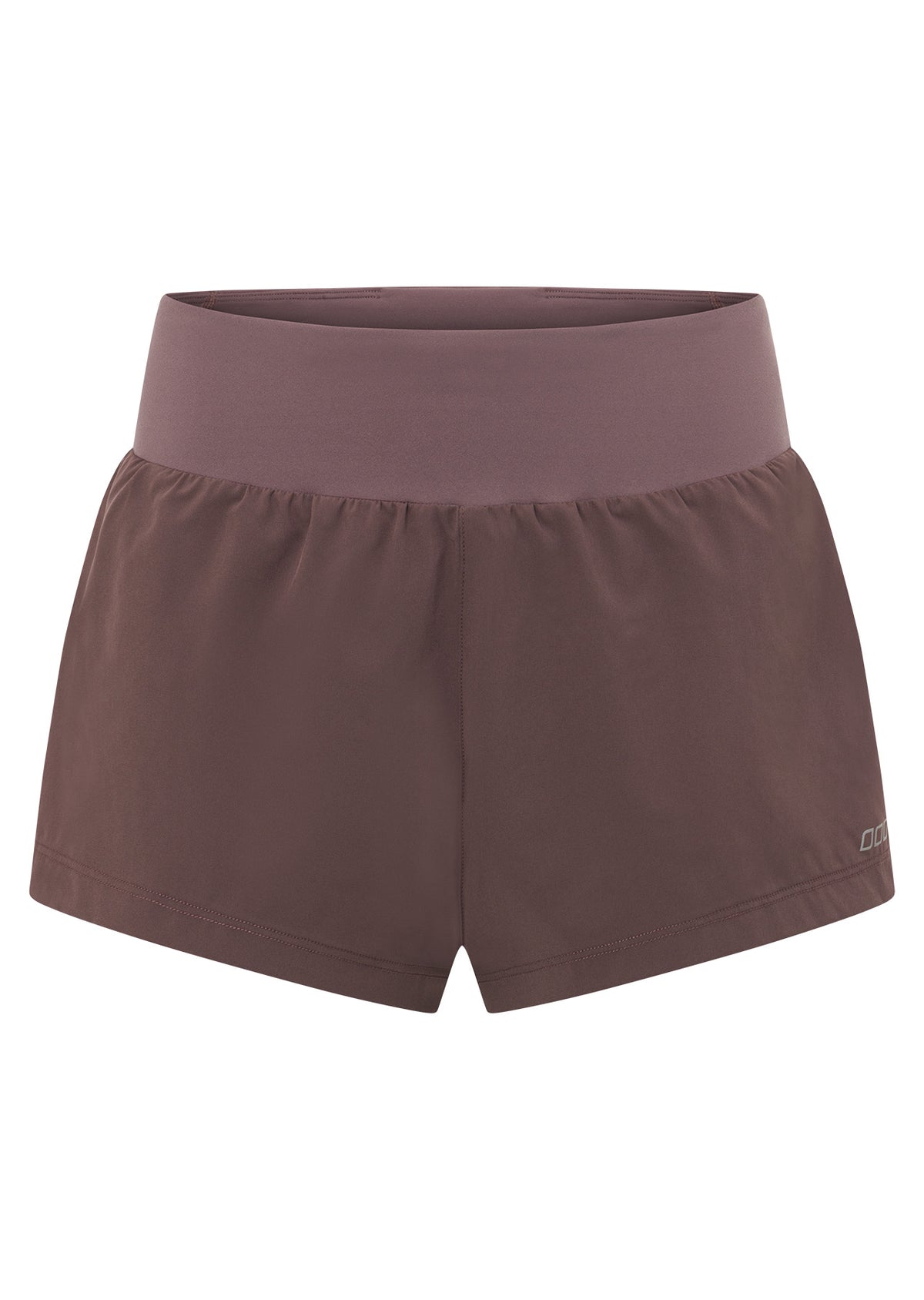 Lorna Jane Amy Stretch & Stride Pocket Run Shorts - Stone