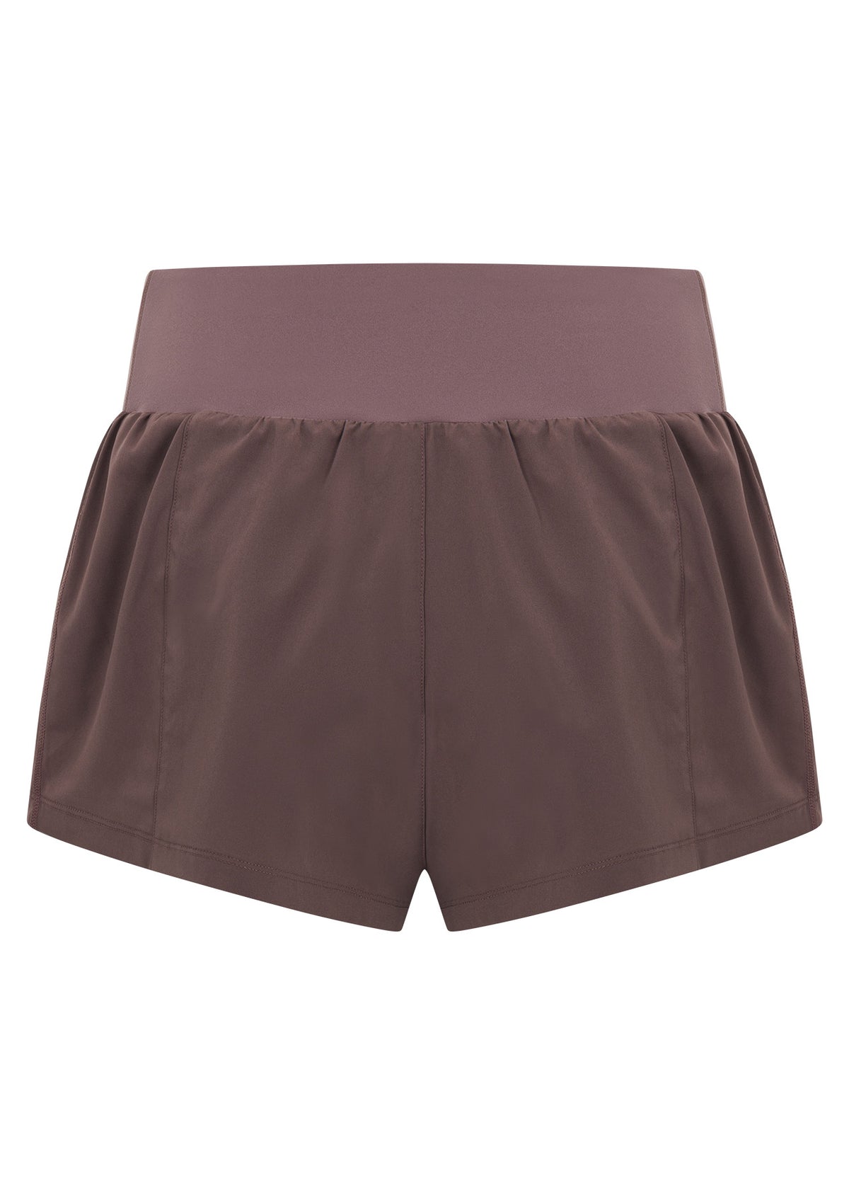 Lorna Jane Amy Stretch & Stride Pocket Run Shorts - Stone