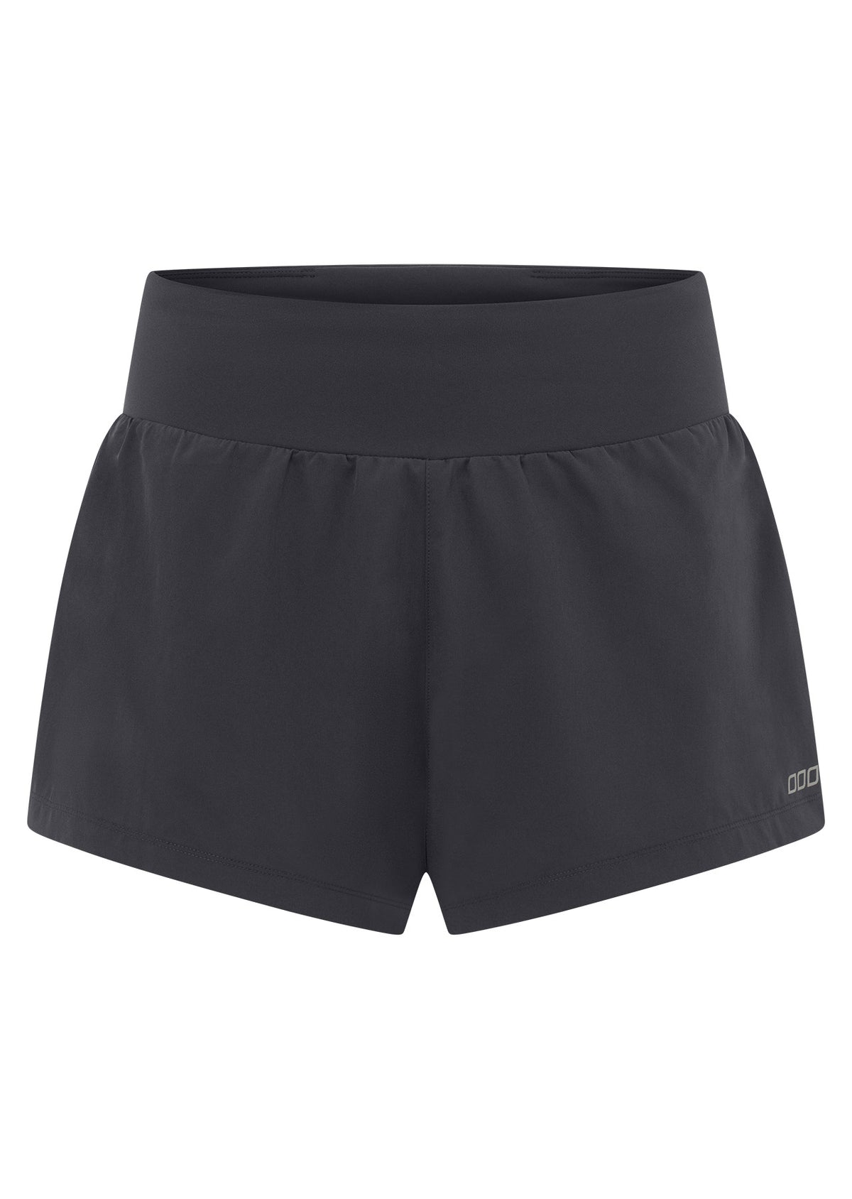 Lorna Jane Amy Stretch & Stride Pocket Run Shorts - Titanium