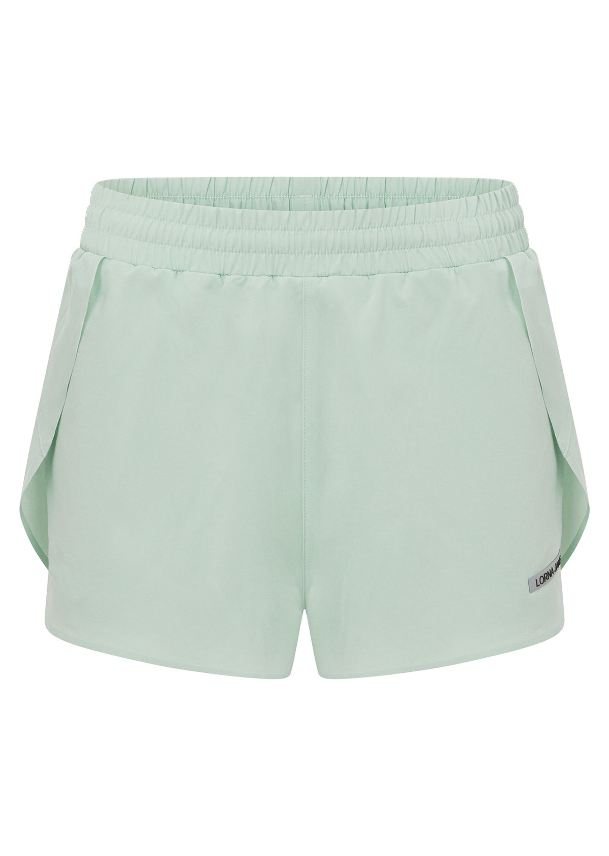 Lorna Jane Lightspeed Phone Pocket Run Shorts - Dusty Aqua