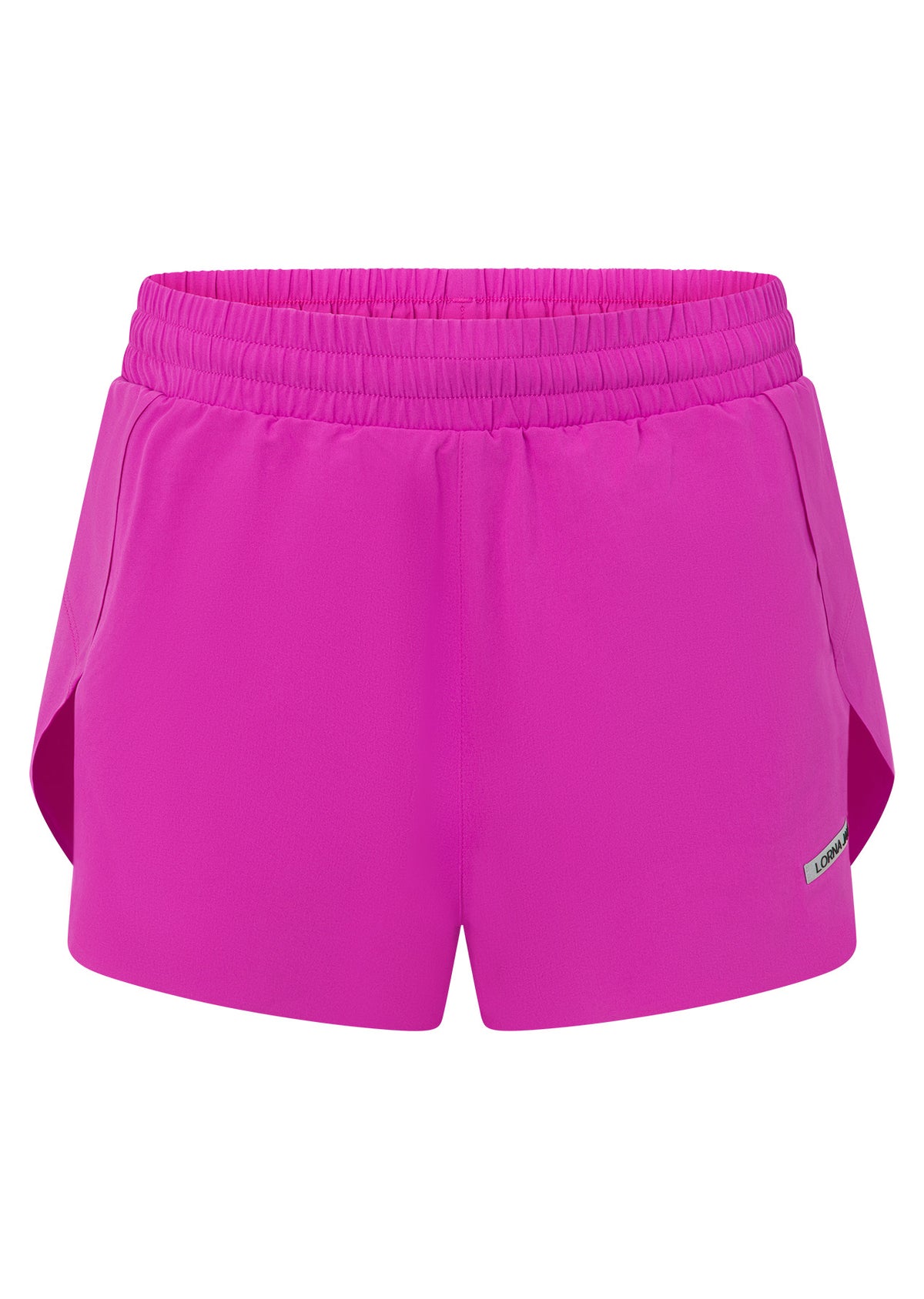 Lorna Jane Lightspeed Phone Pocket Run Shorts - Electric Pink