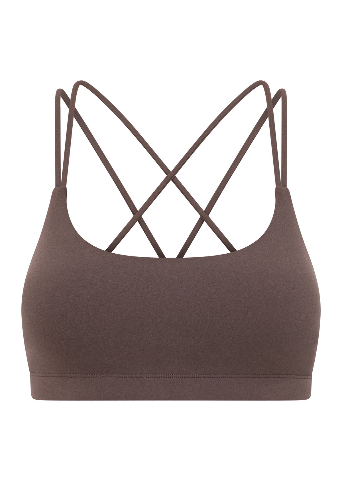 Lorna Jane Lotus Cropped Sports Bra - Stone