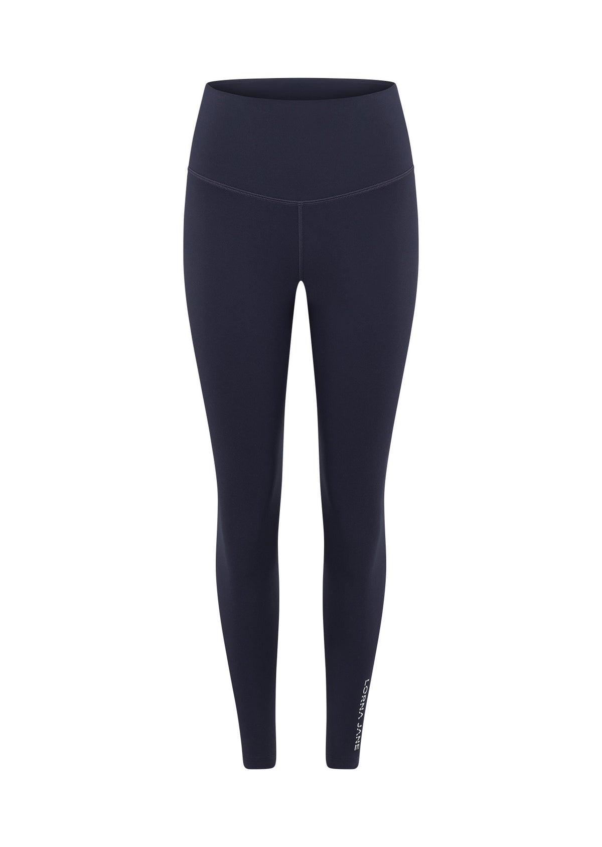 Lorna Jane Lotus No Chafe Phone Pocket Ankle Biter Leggings - Dark Platinum Navy