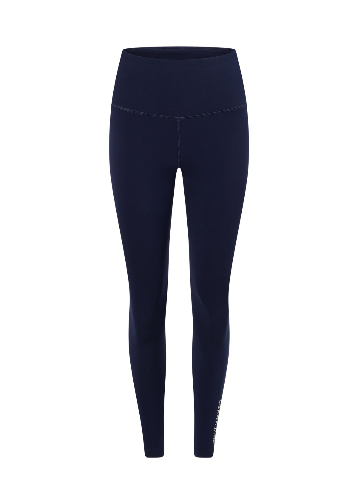 Lorna Jane Lotus No Chafe Phone Pocket Ankle Biter Leggings - French Navy