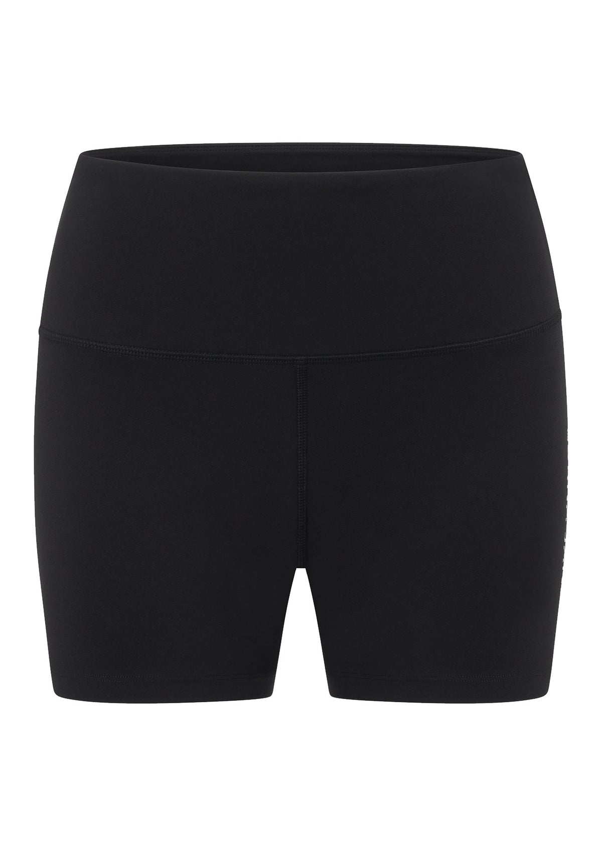 Lorna Jane Lotus No Chafe Phone Pocket 9cm Bike Shorts - Recycled Black