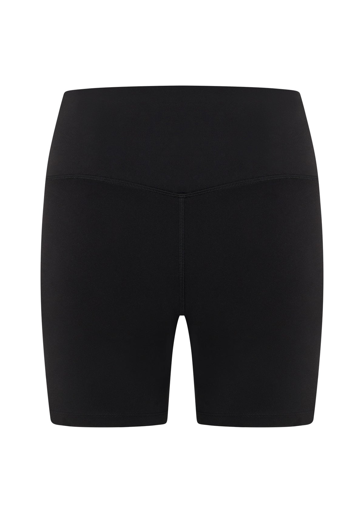 Lorna Jane Lotus No Chafe Phone Pocket 16cm Bike Shorts - Recycled Black