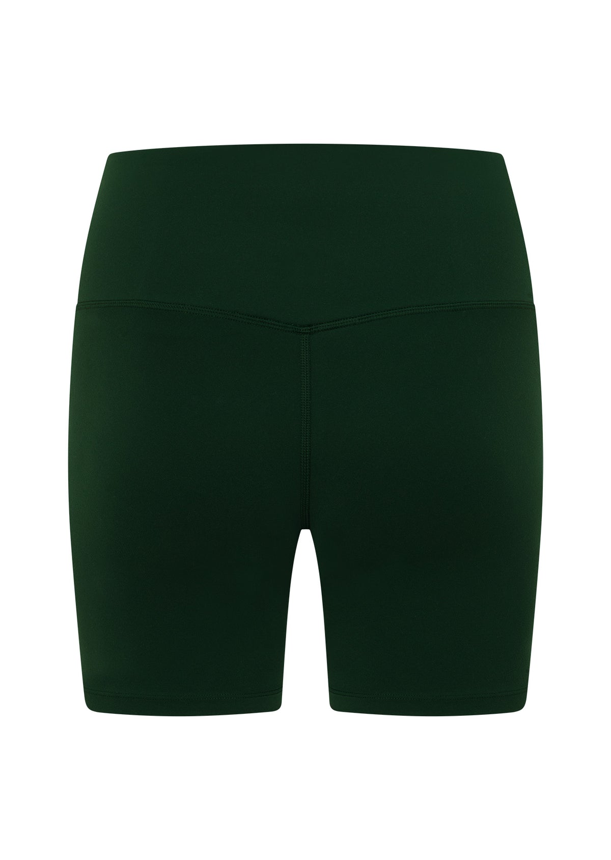 Lorna Jane Lotus No Chafe Phone Pocket 16cm Bike Shorts - Dark Green