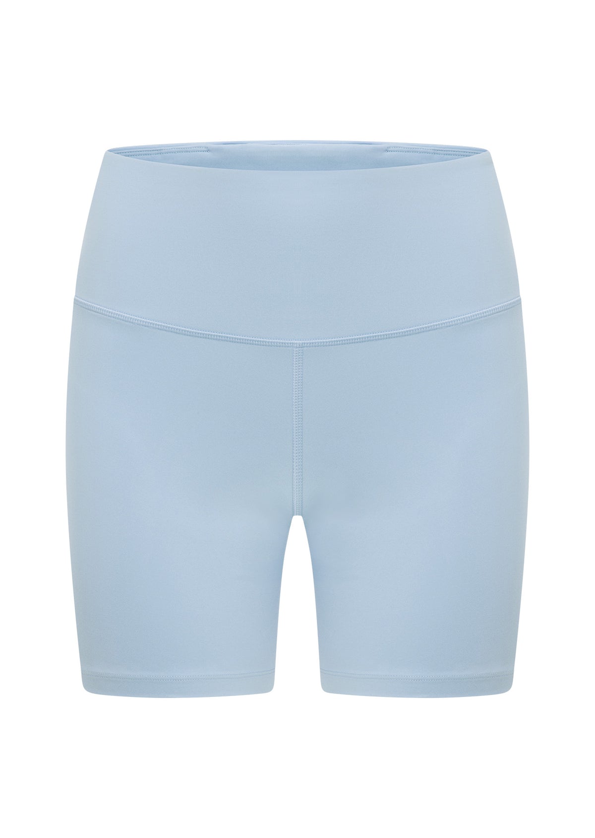 Lorna Jane Lotus No Chafe Phone Pocket 16cm Bike Shorts - Light Moontide
