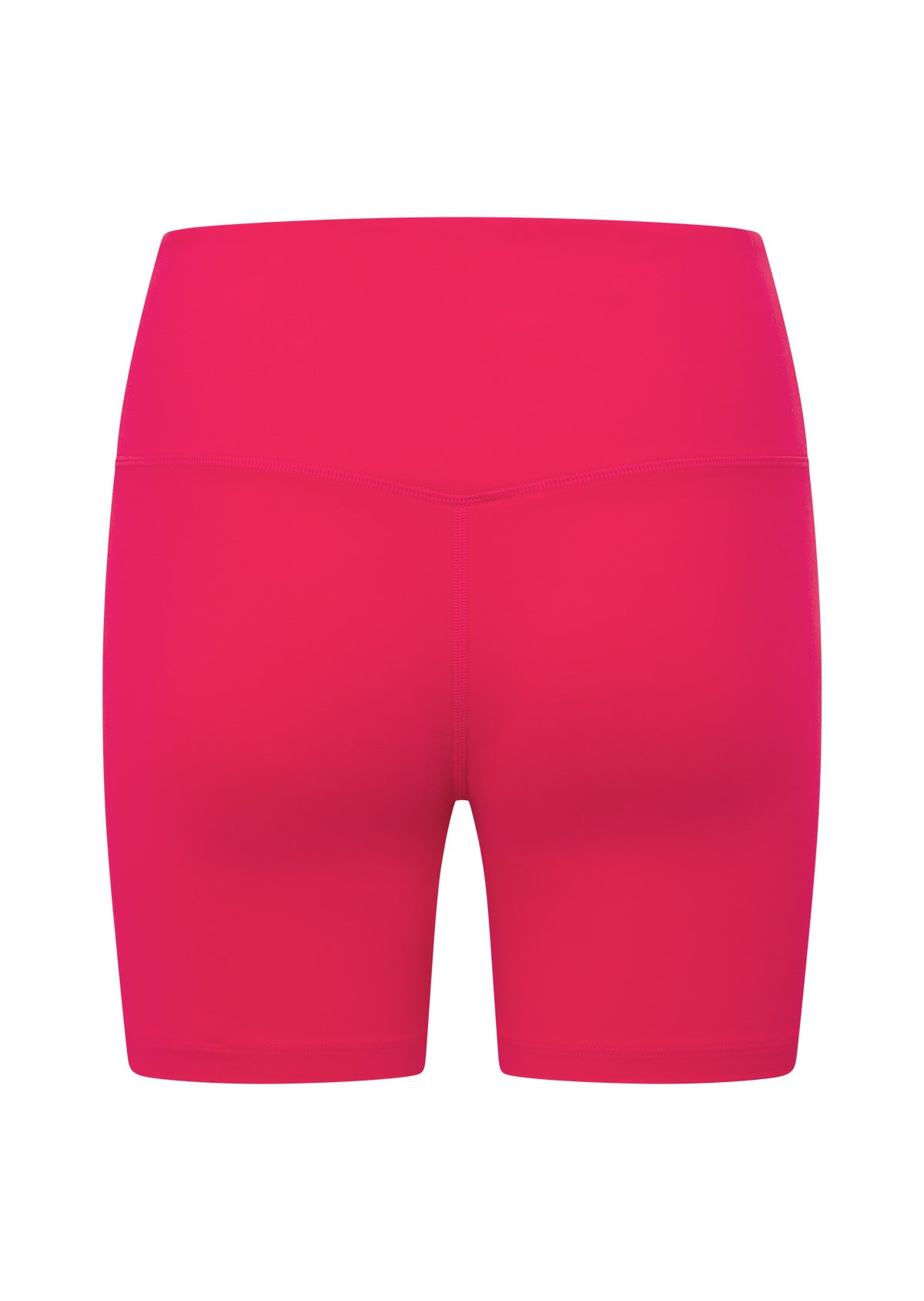 Lorna Jane Lotus No Chafe Phone Pocket 16cm Bike Shorts - Neon Raspberry